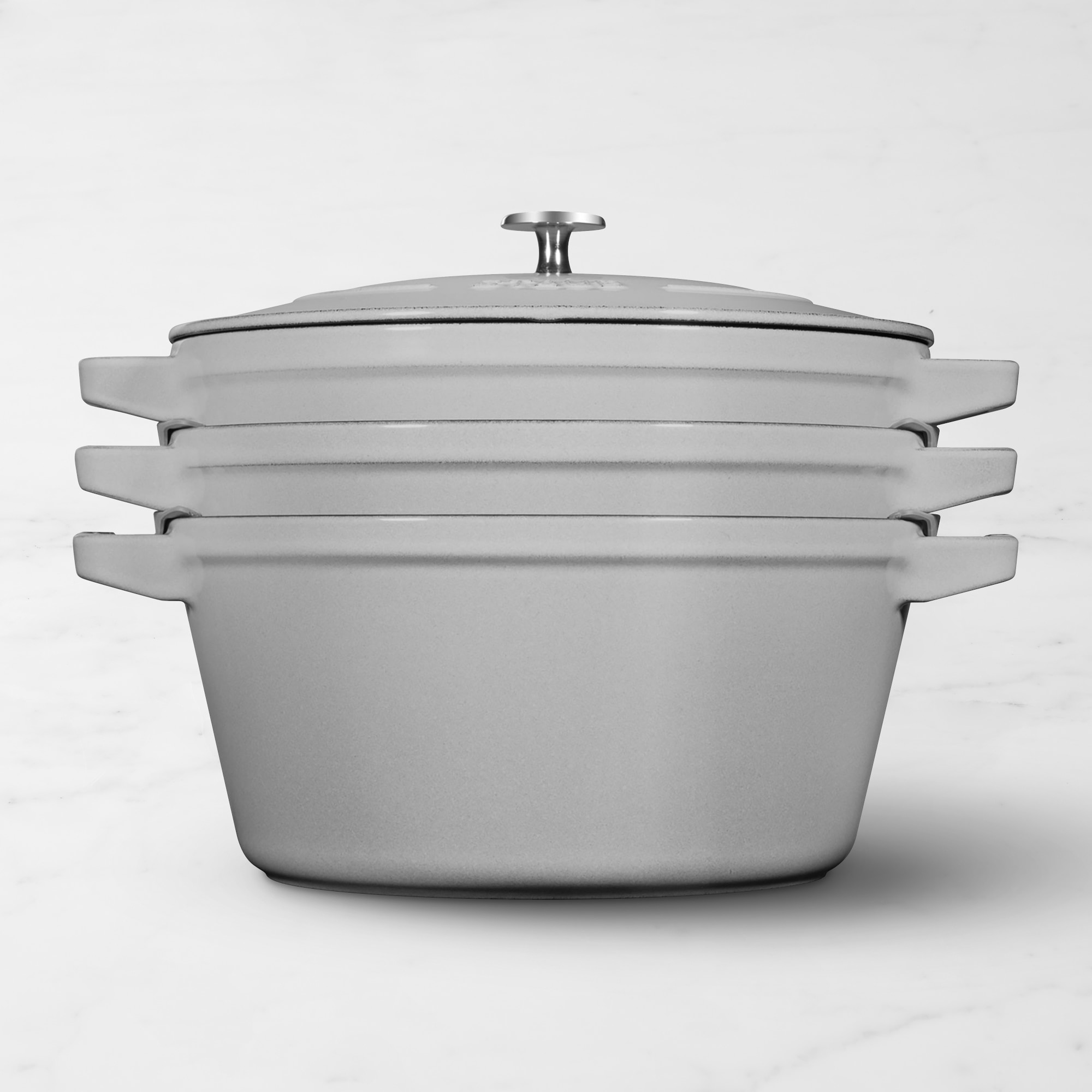 Staub Enameled Cast Iron Stackable Cookware Set