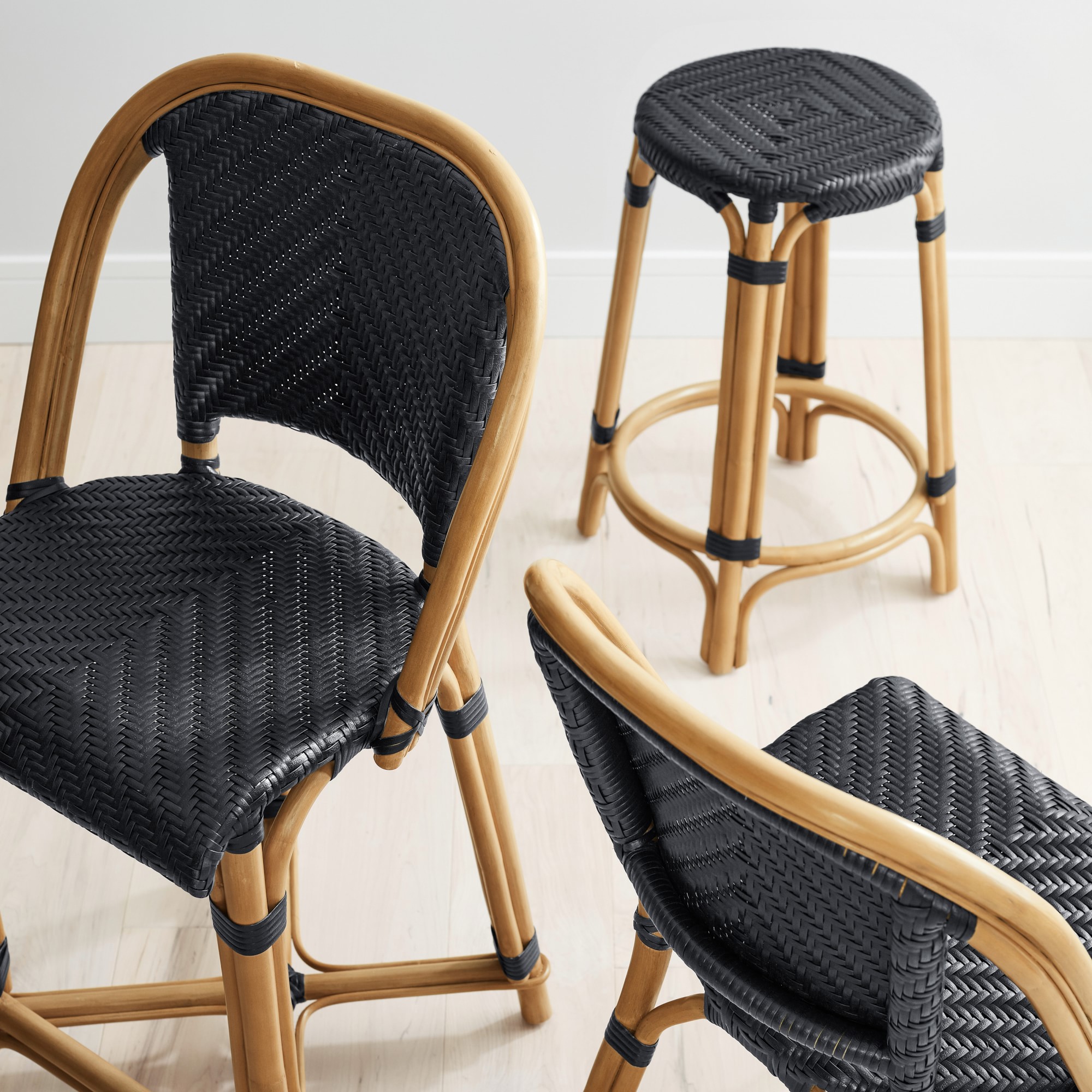 Parisian Bistro Woven Side Chair