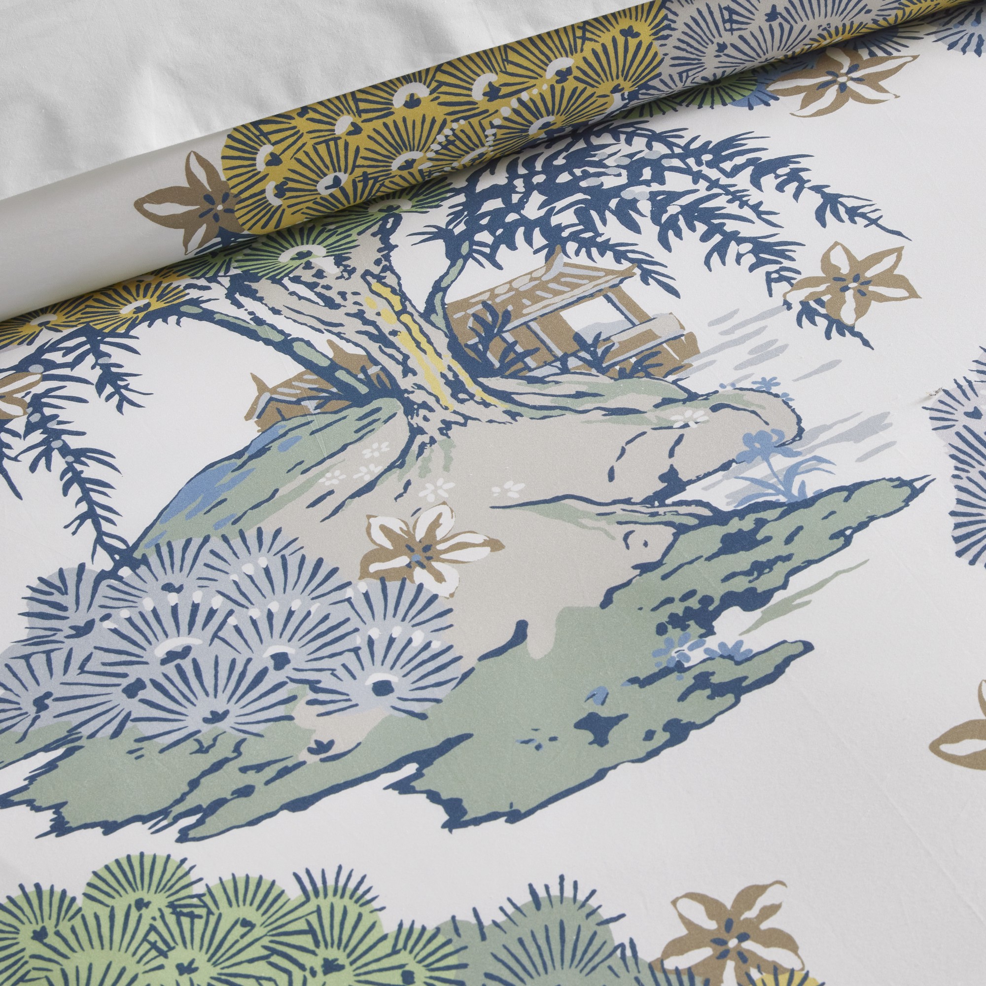 Scalamandré Sea Of Trees Duvet Cover & Shams