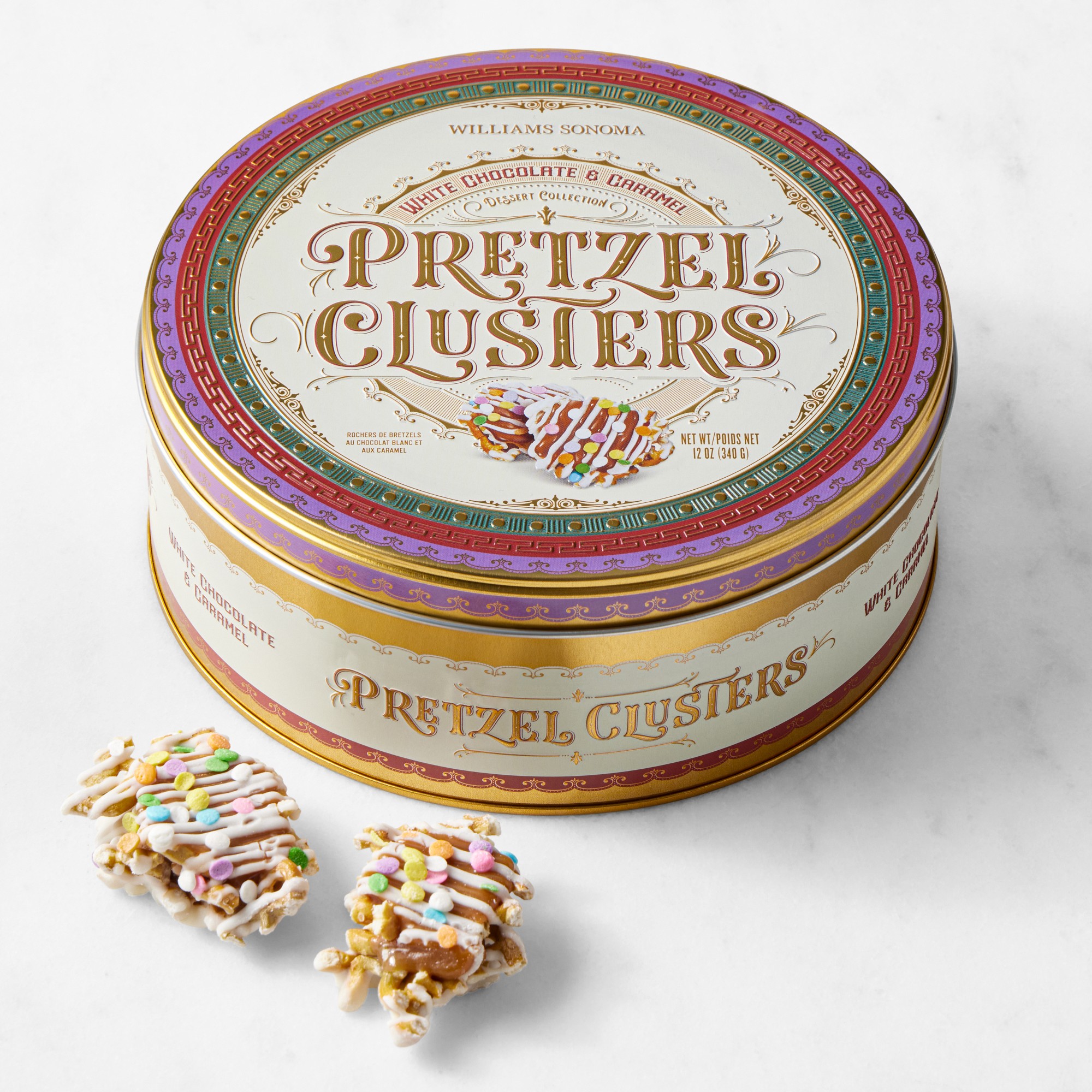 Williams Sonoma Celebration Caramel Pretzel Clusters