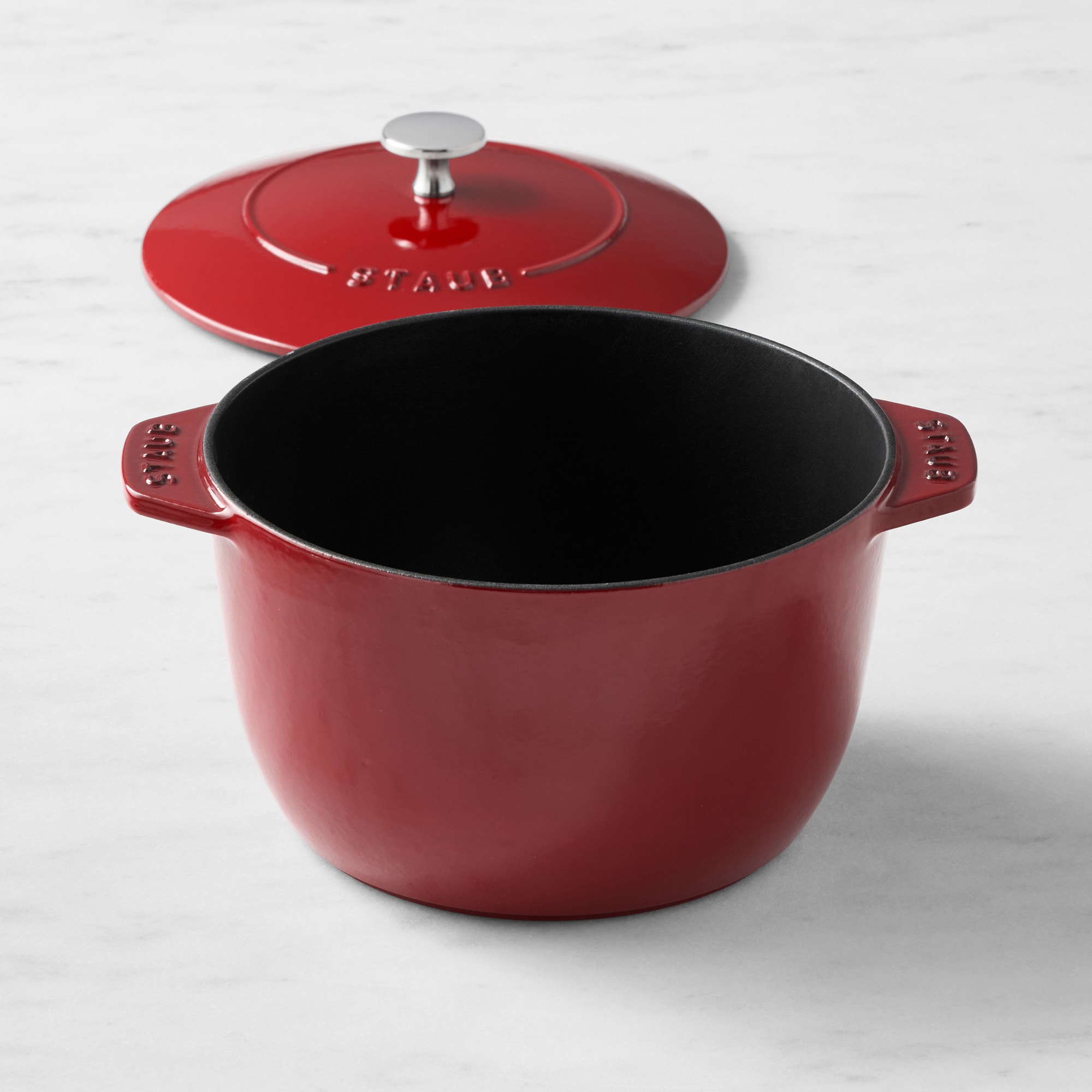 Staub Enameled Cast Iron Demi French Oven, 3 1/4-Qt.
