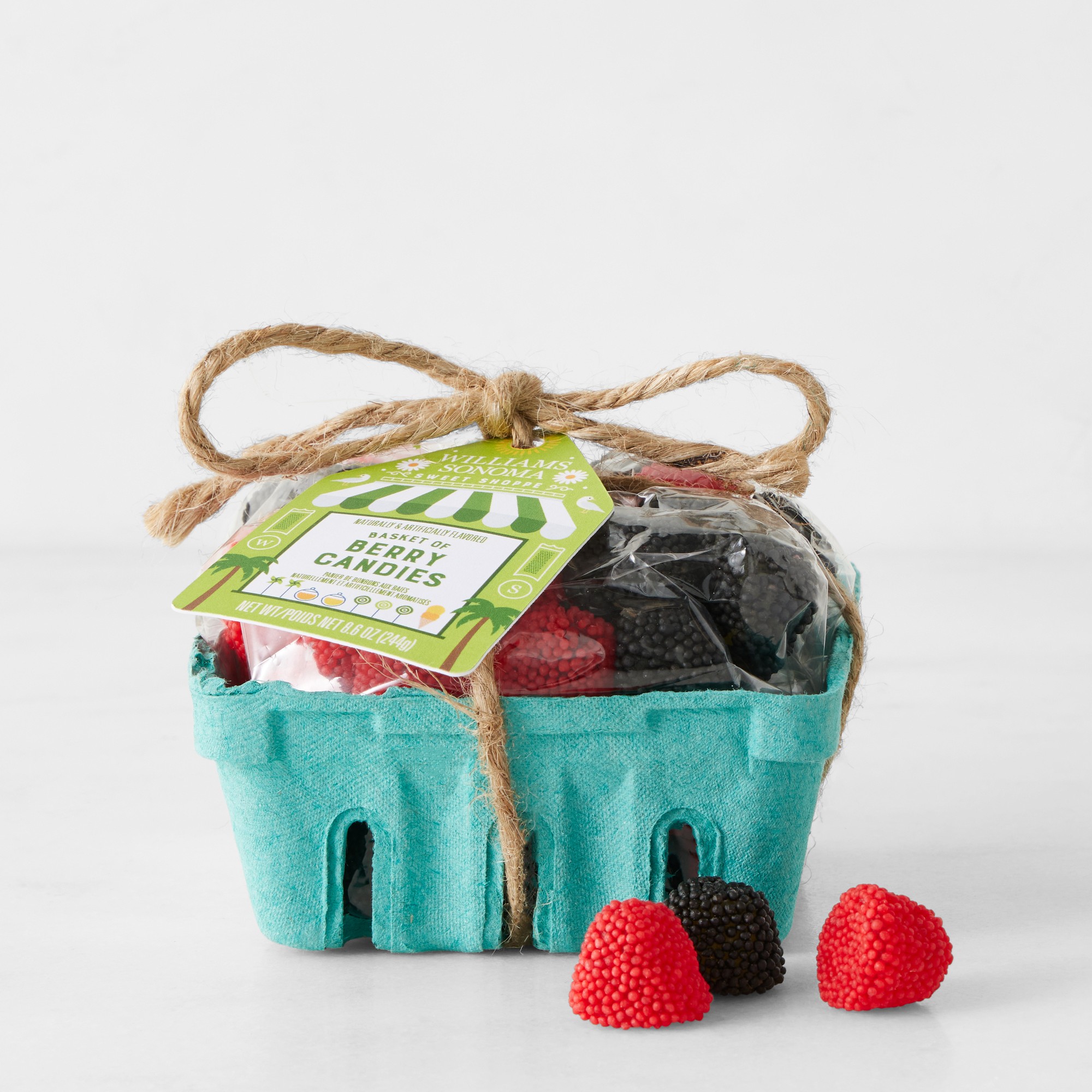 Williams Sonoma Basket of Berry Candies