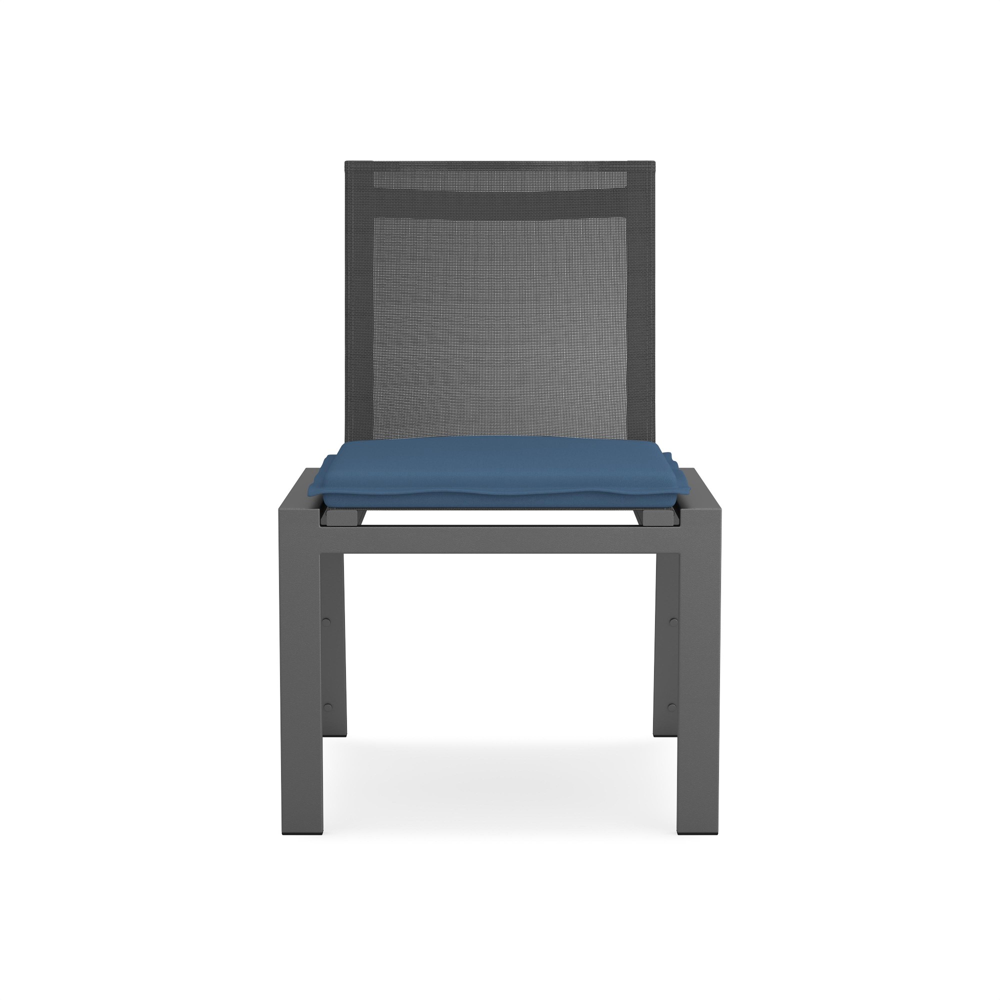 Santa Barbara Outdoor Metal Dining Side Chair Cushions