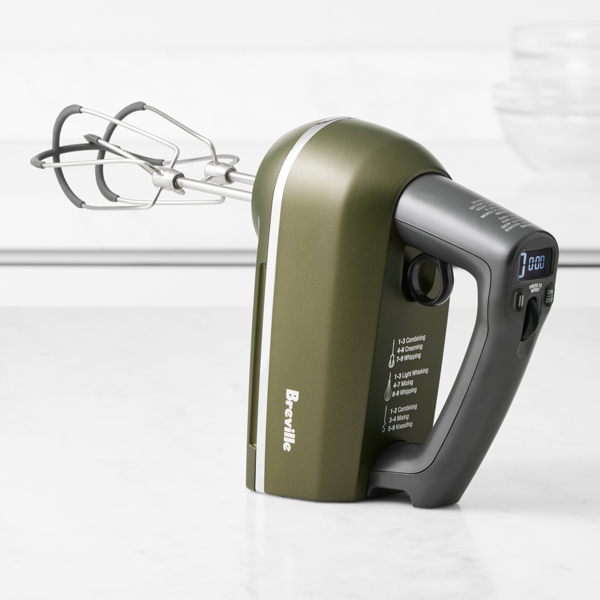 Breville Handy Mix Scraper™ 9-Speed Hand Mixer