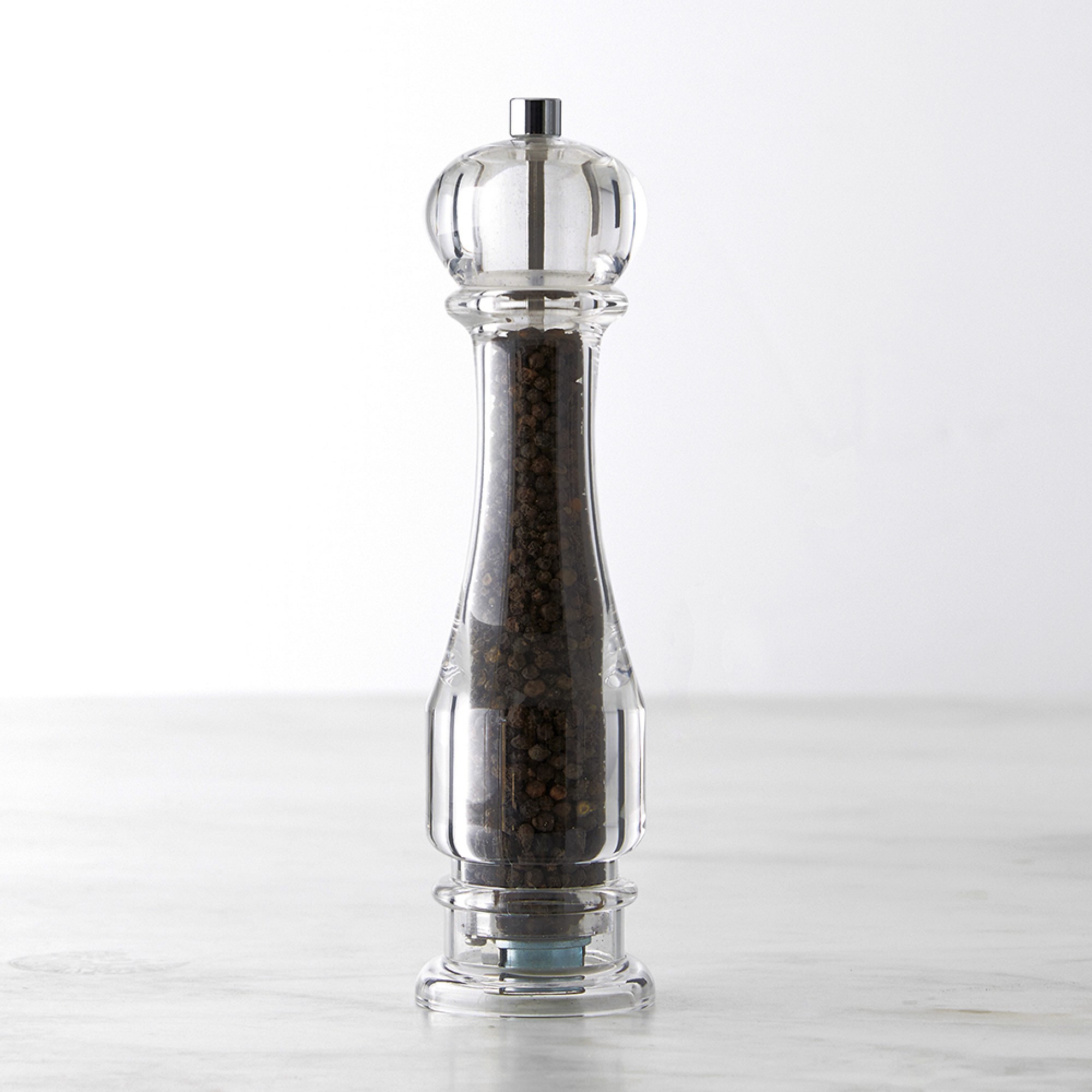 Williams Sonoma Traditional Acrylic Salt & Pepper Mills