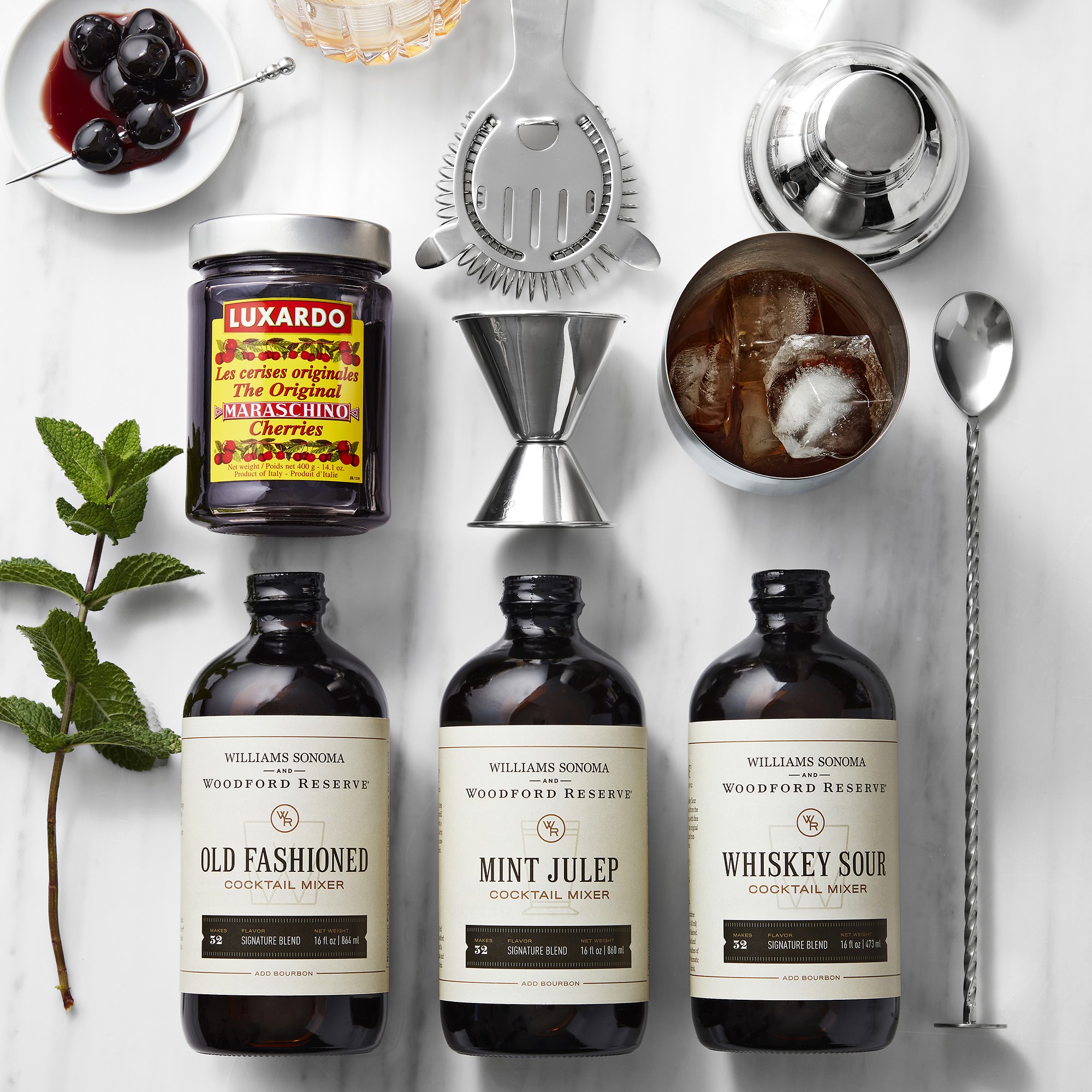 Woodford Reserve x Williams Sonoma Cocktail Mix, Old Fashioned