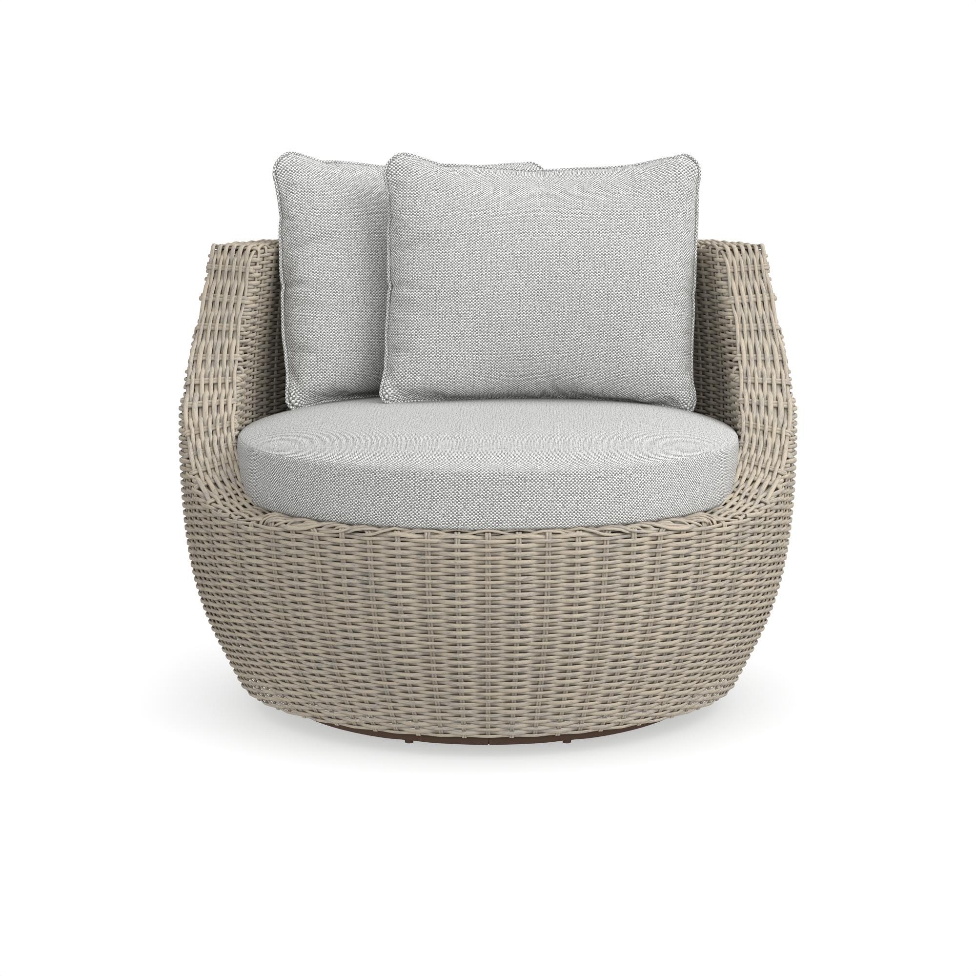 San Clemente Curved Swivel Chair Cushions