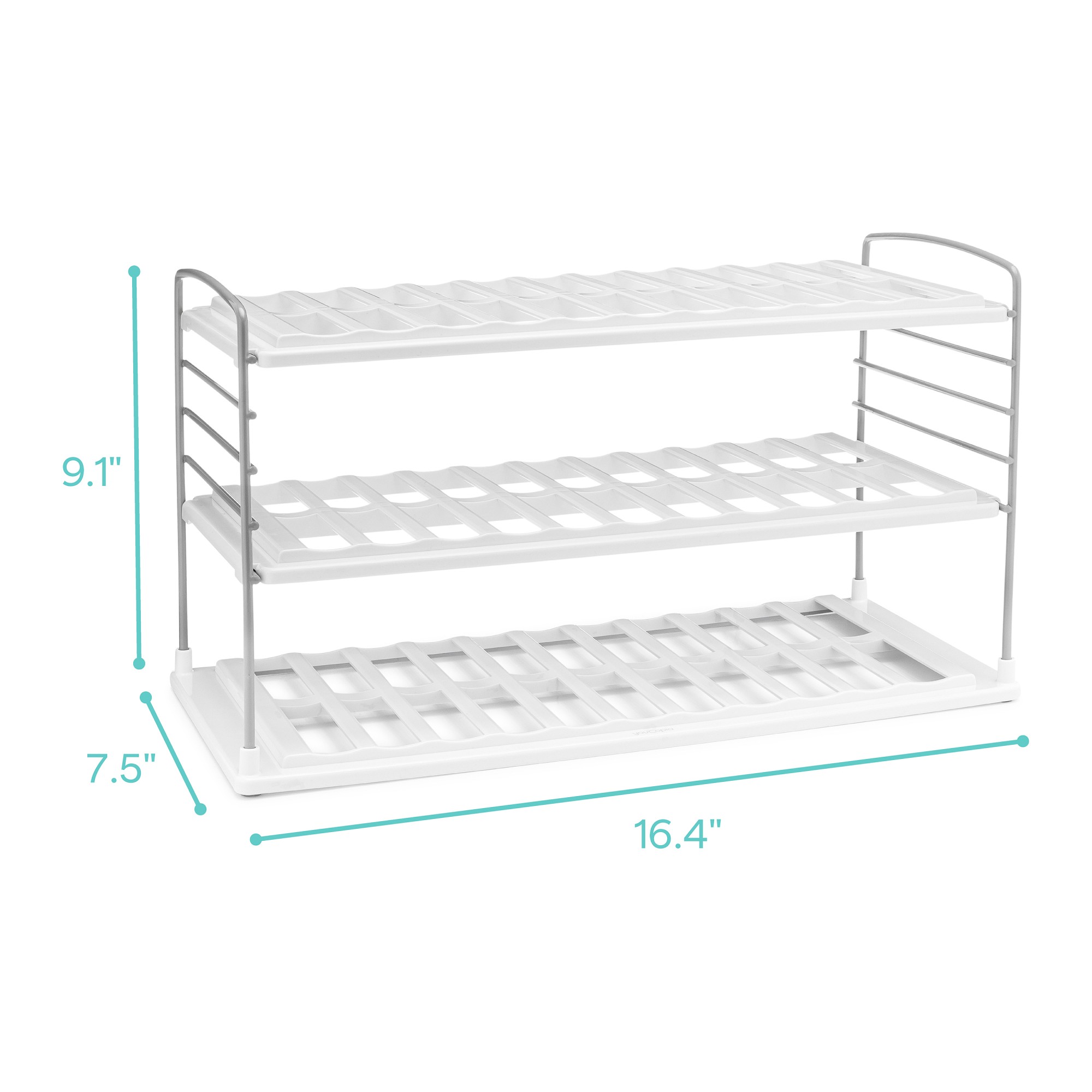 YouCopia UpSpace Bottle Organizer 3-Shelf Wide