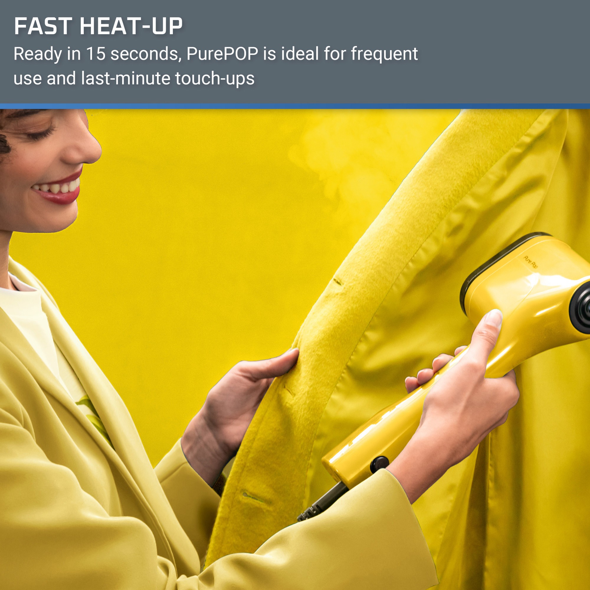 Rowenta Pure Pop Handheld Garment Steamer