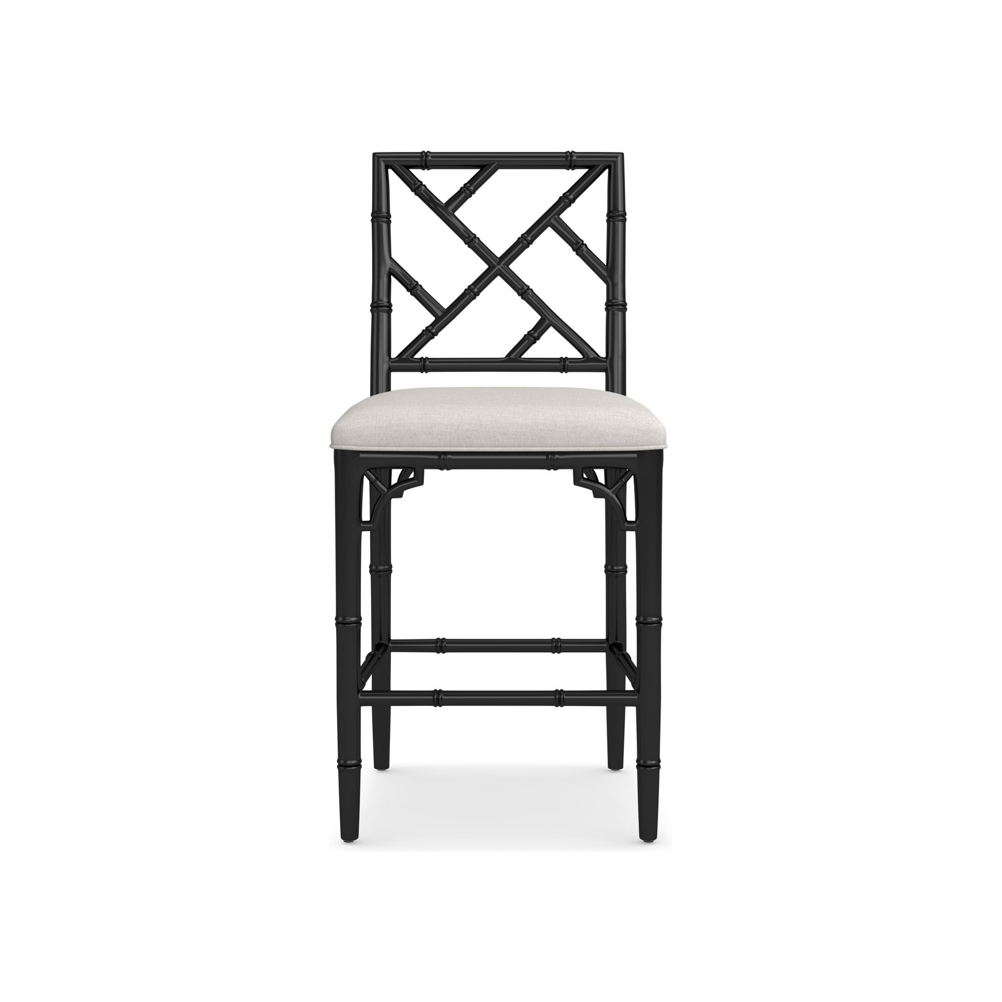 Chippendale Upholstered Bistro Counter Stool