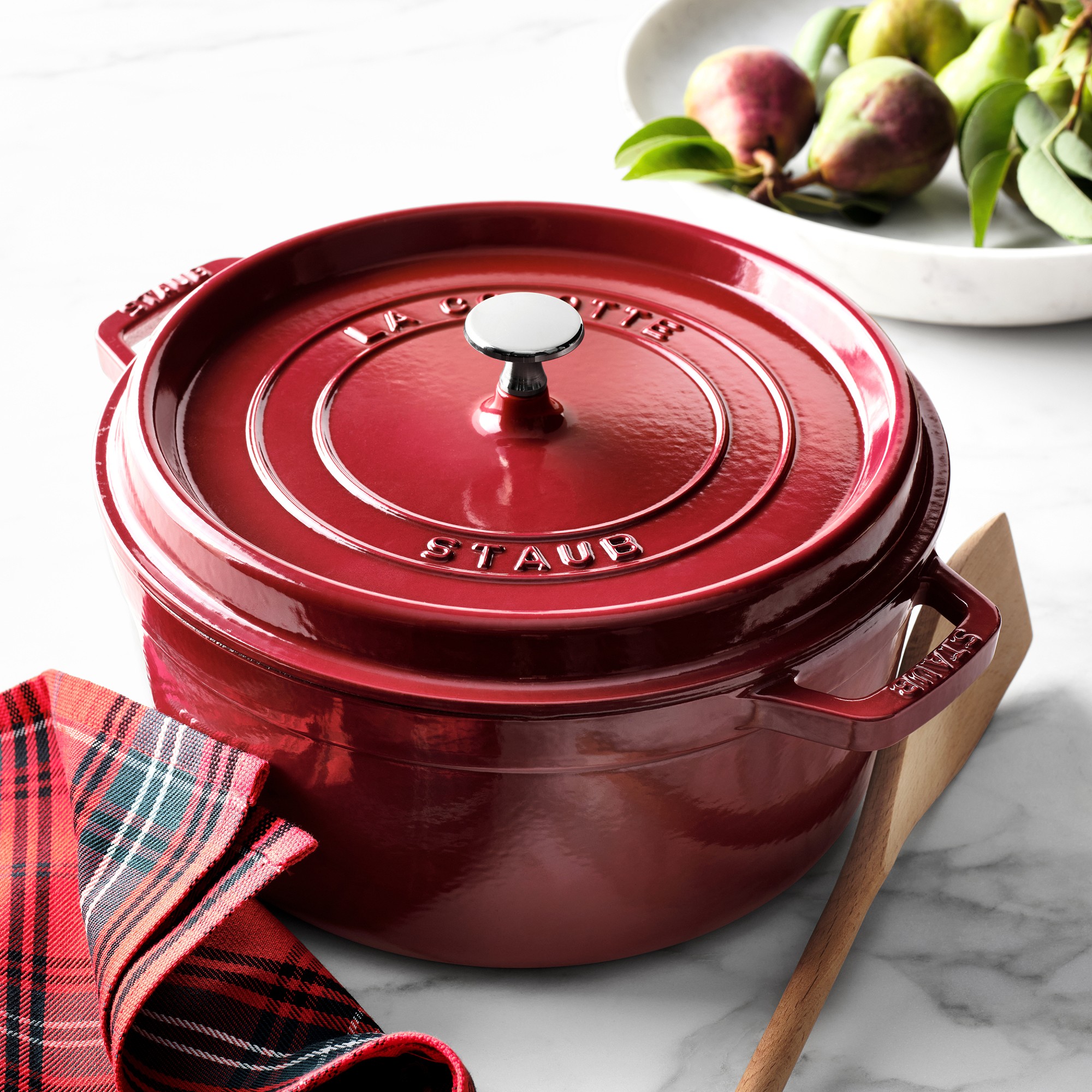 Staub Enameled Cast Iron Round Dutch Oven
