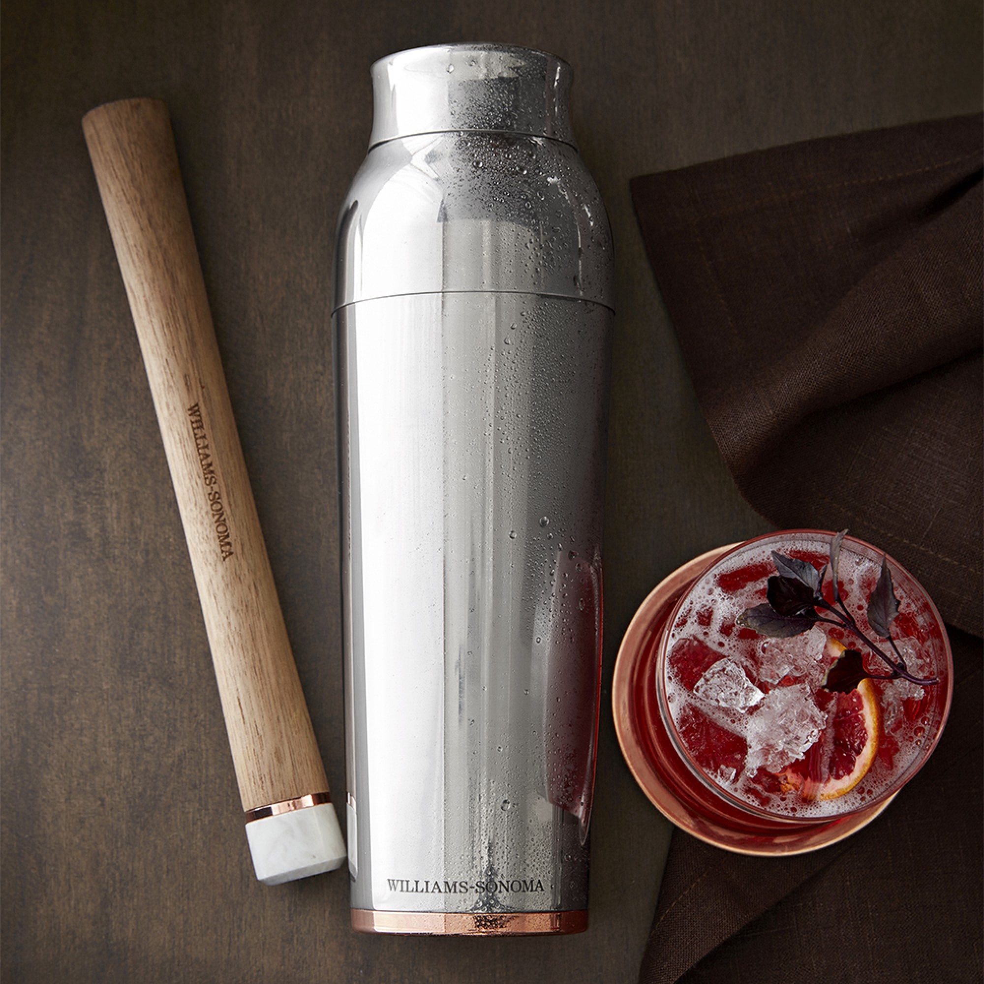 Williams Sonoma Signature Single-Wall Cocktail Shaker
