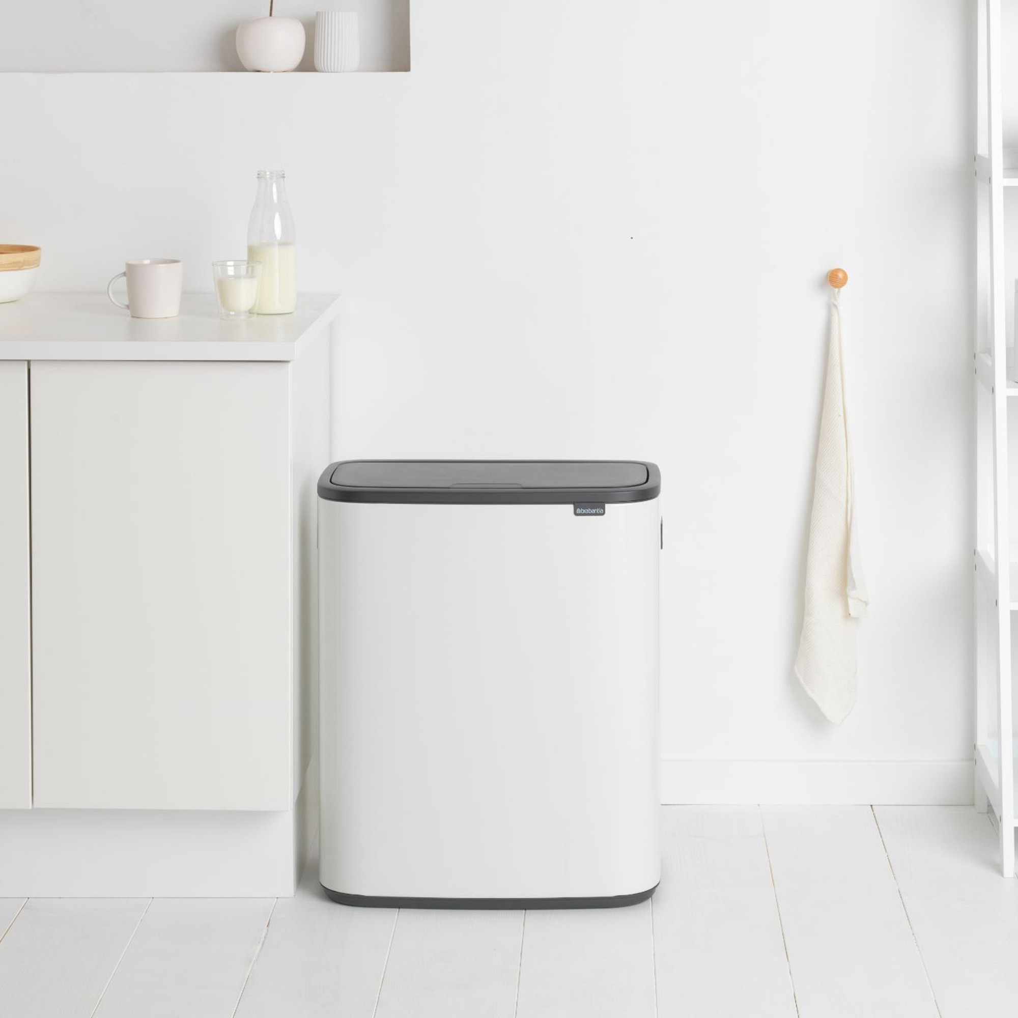 Brabantia Bo Touch Top Can, 16 Gallons