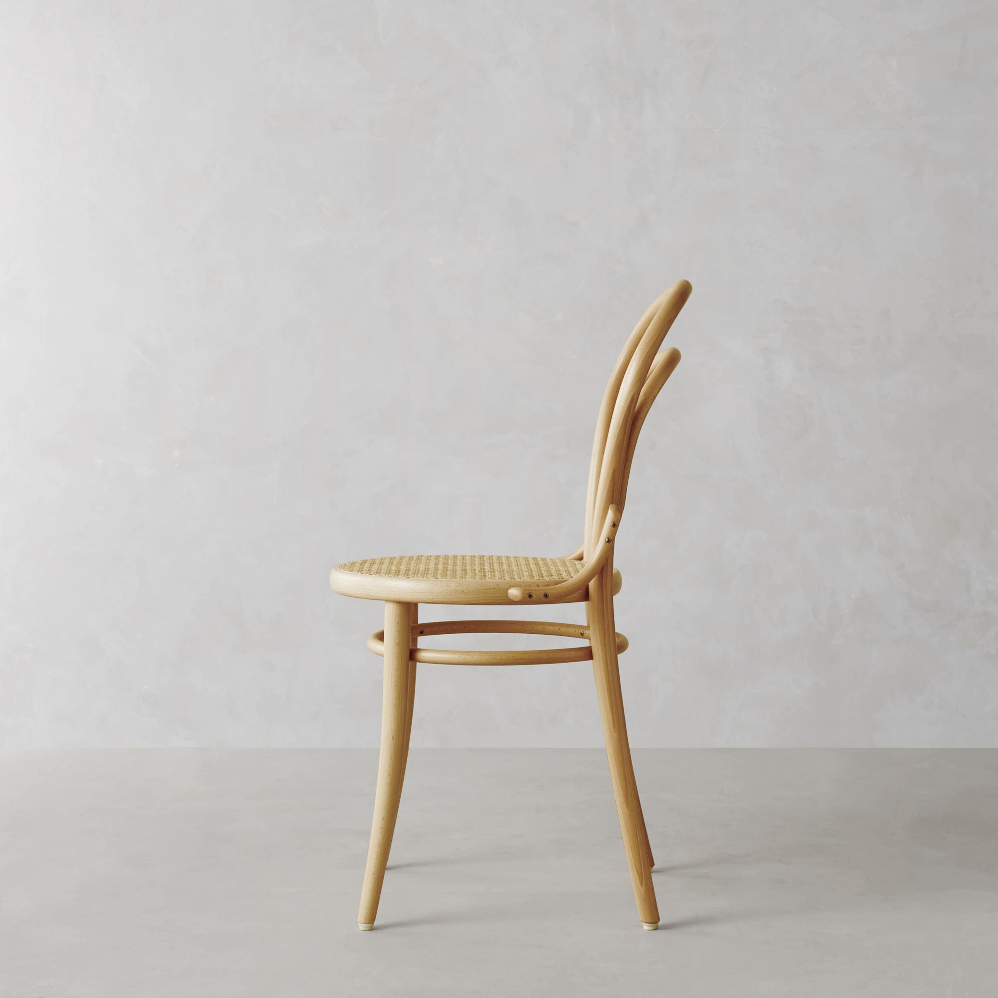 Ton 14 Caned Dining Side Chair