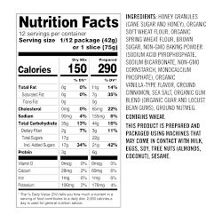 Williams Sonoma Quick Bread Mix, Spiced Honey