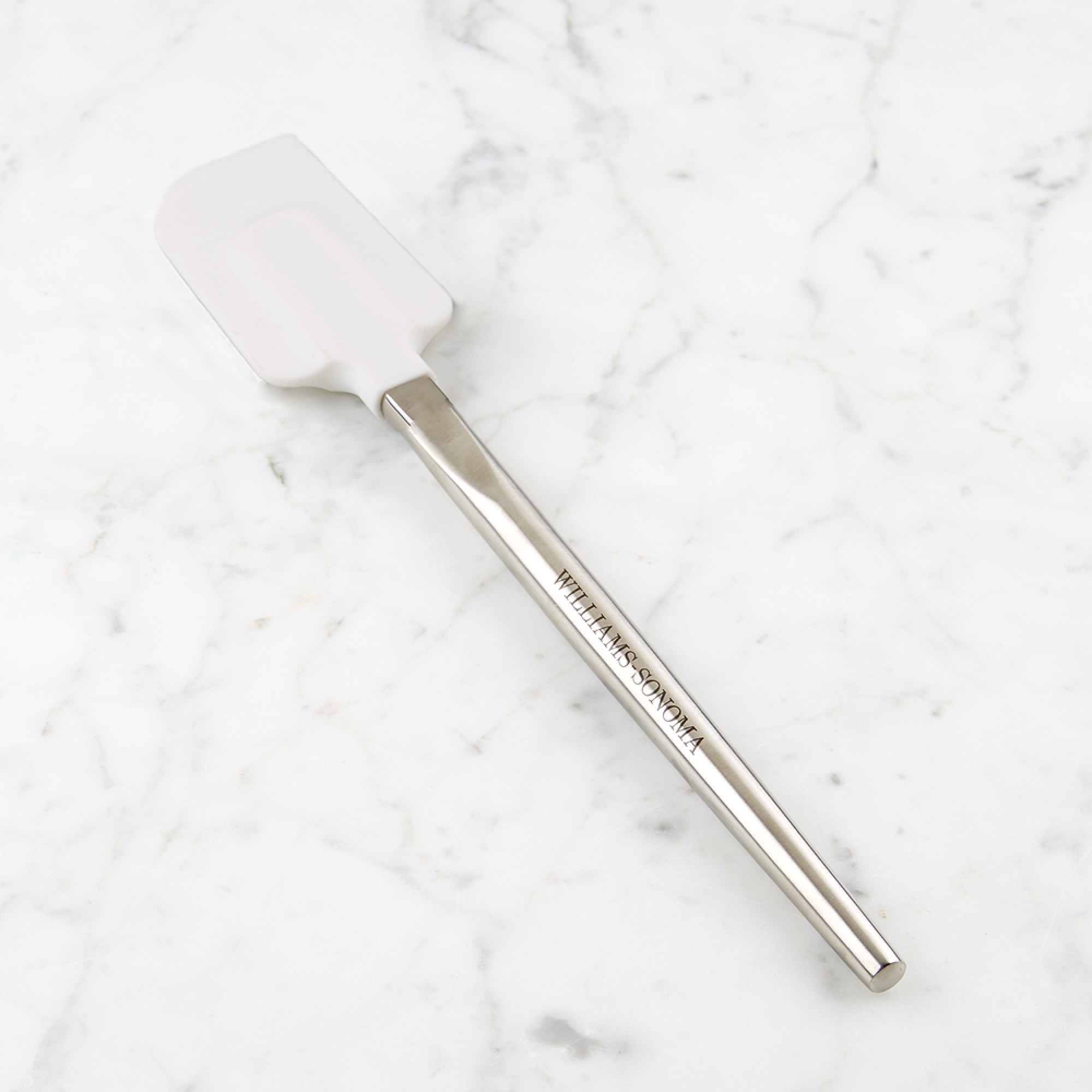 Williams Sonoma Silicone Spatula with Stainless-Steel Handle