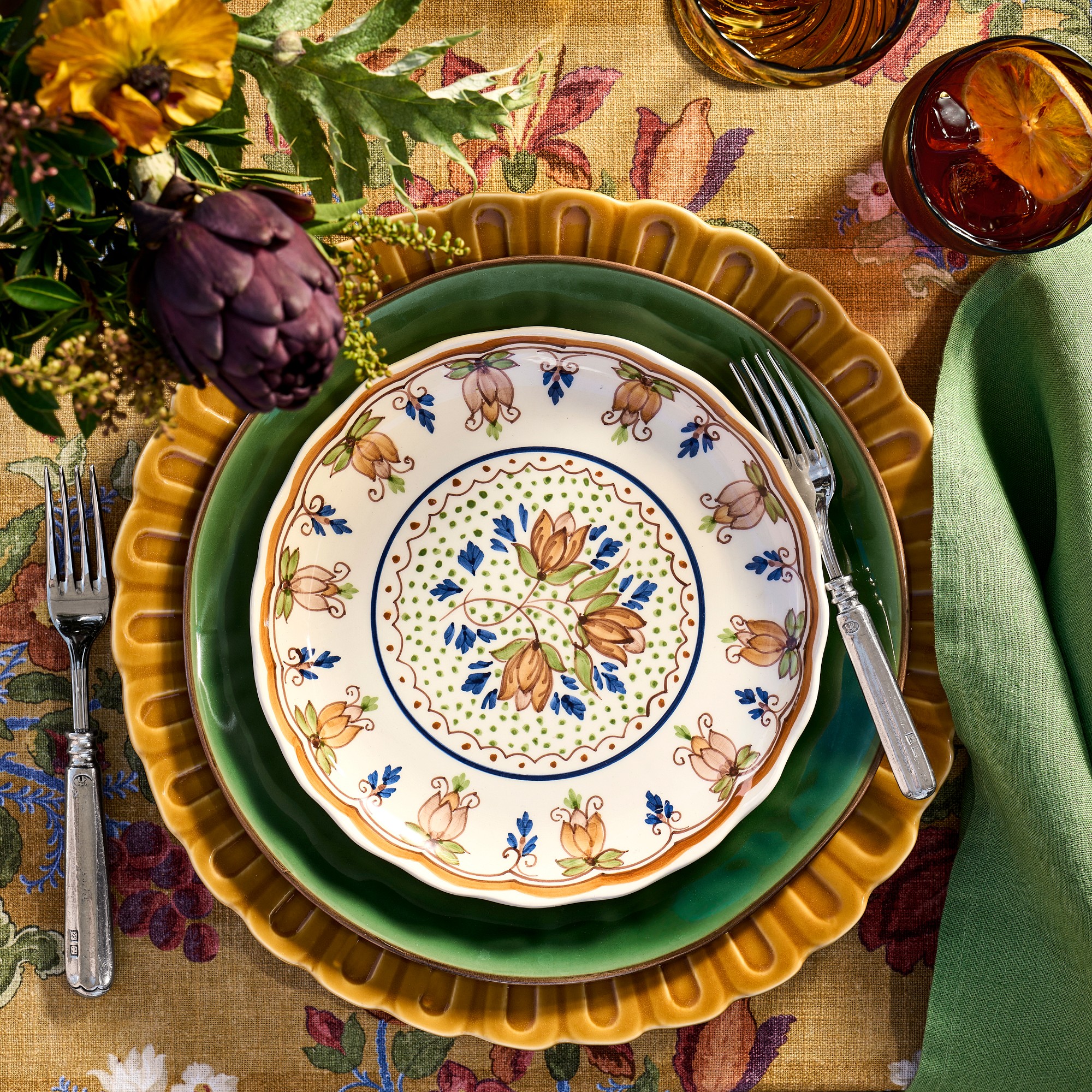 Wave Short Tumbler Glass