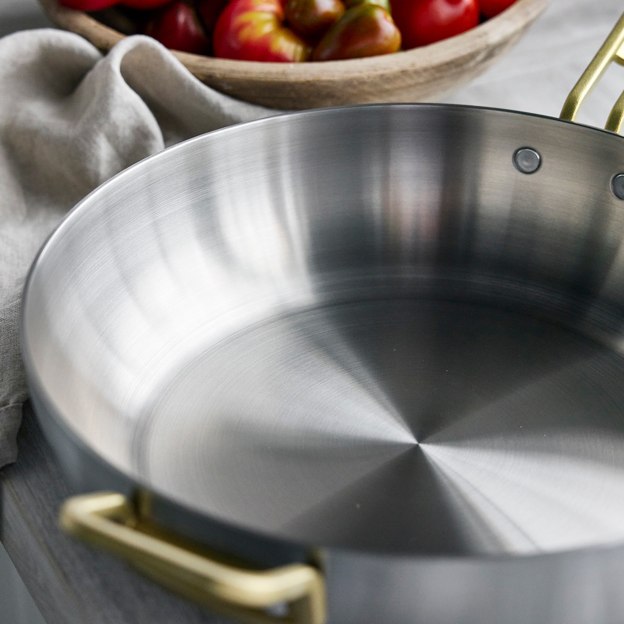GreenPan™ Stanley Tucci™ Stainless-Steel Essential Stanley Pan, 6 1/2-Qt.