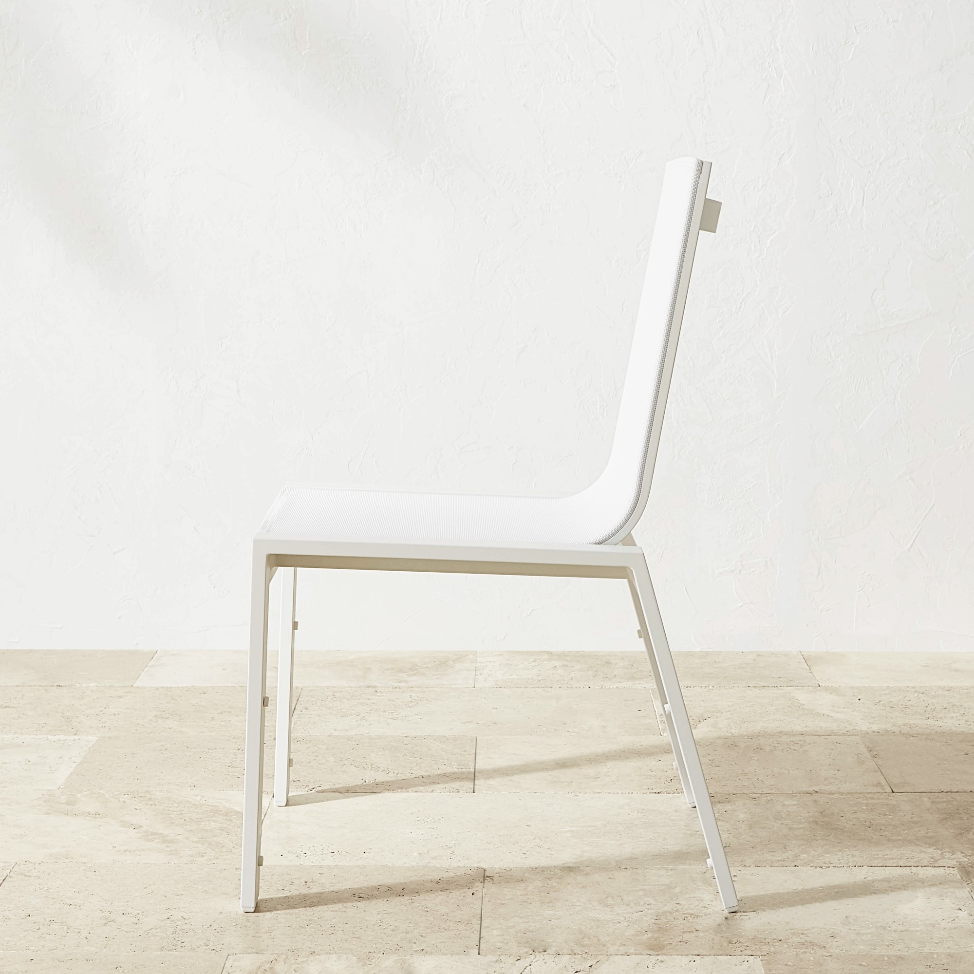 Santa Barbara Outdoor Metal Dining Side Chair