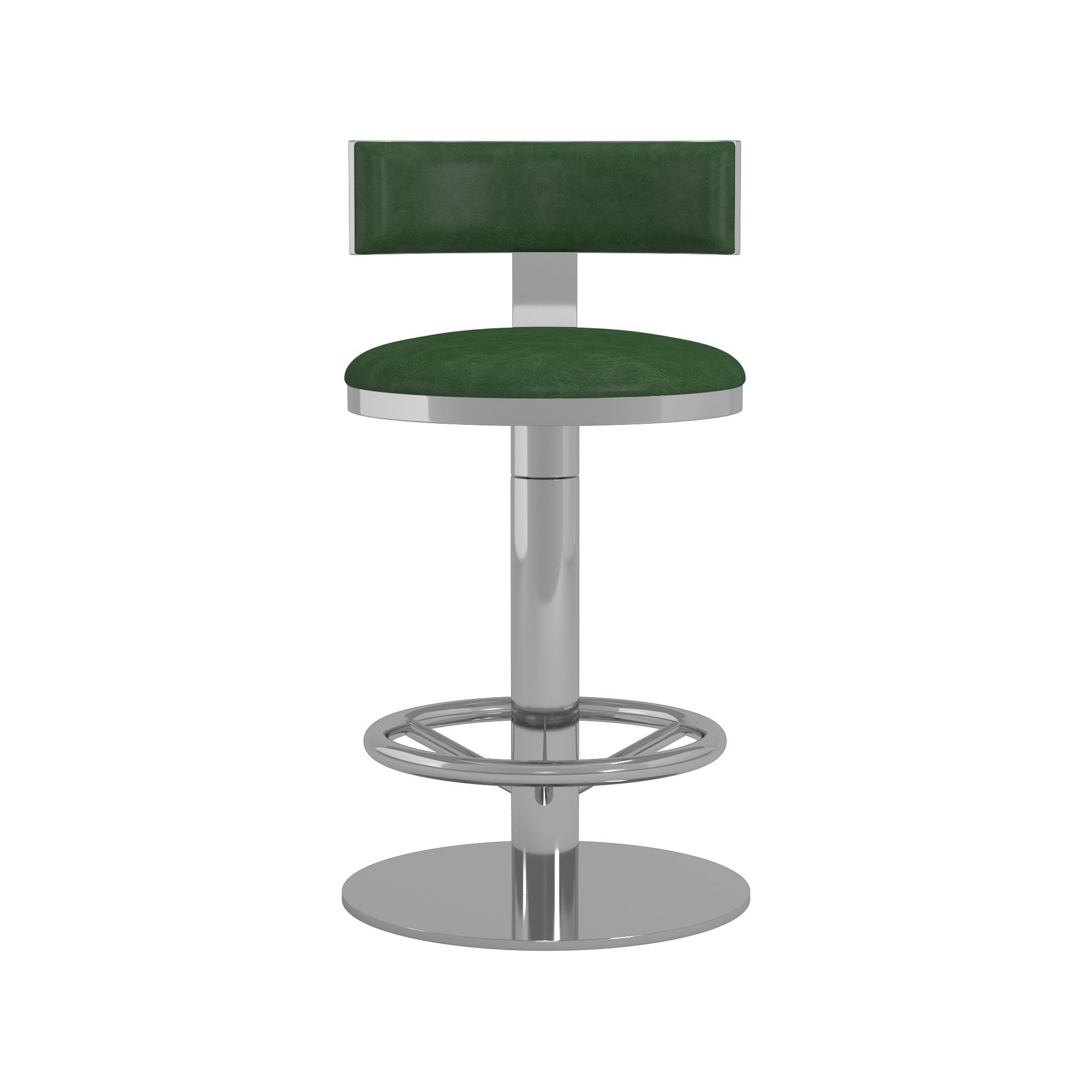 Larkin Upholstered Pedestal Counter & Bar Stool