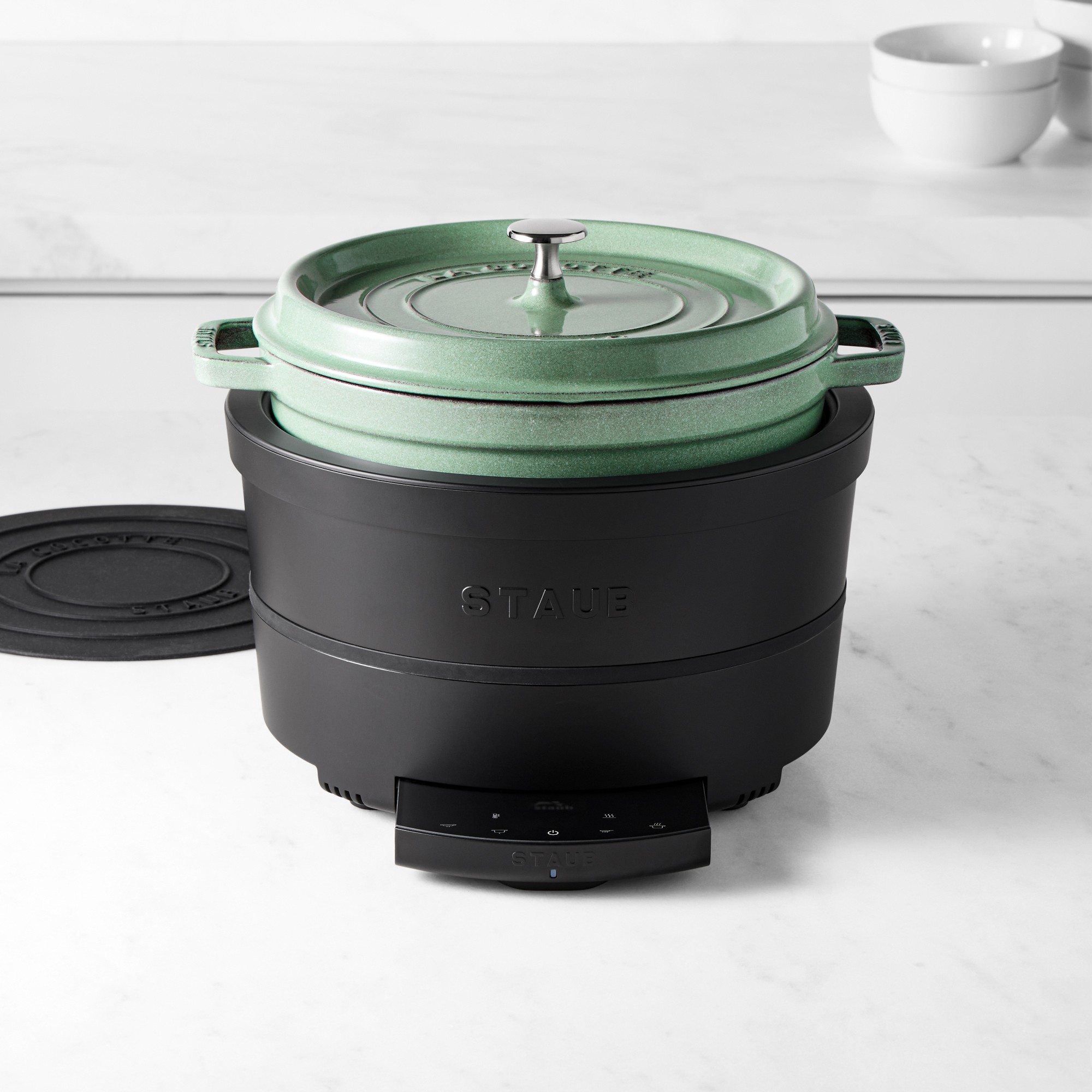 Staub Induction Multi-Cooker with Staub Round Oven