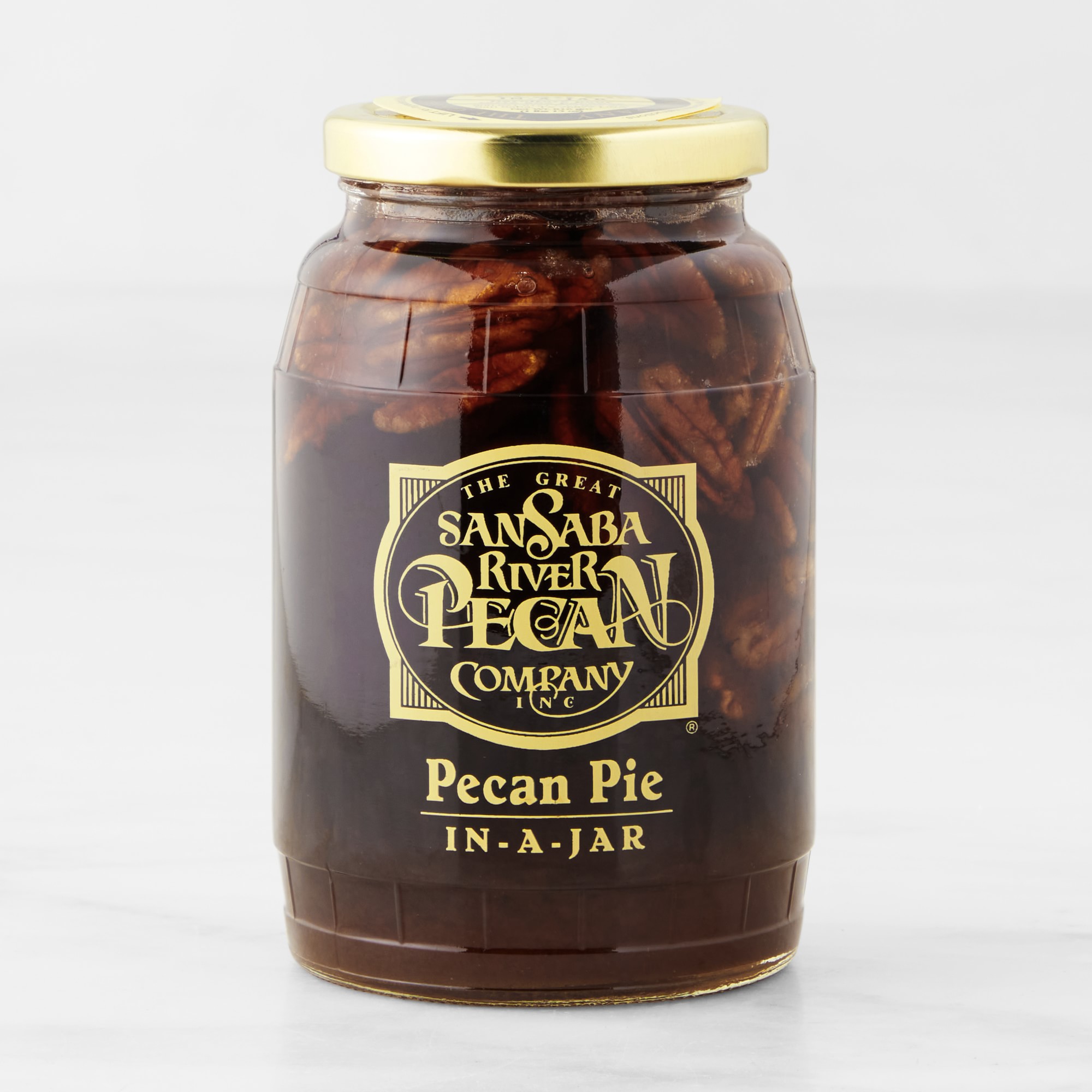 The Great San Saba River Pecan Company Pecan Pie In-A-Jar