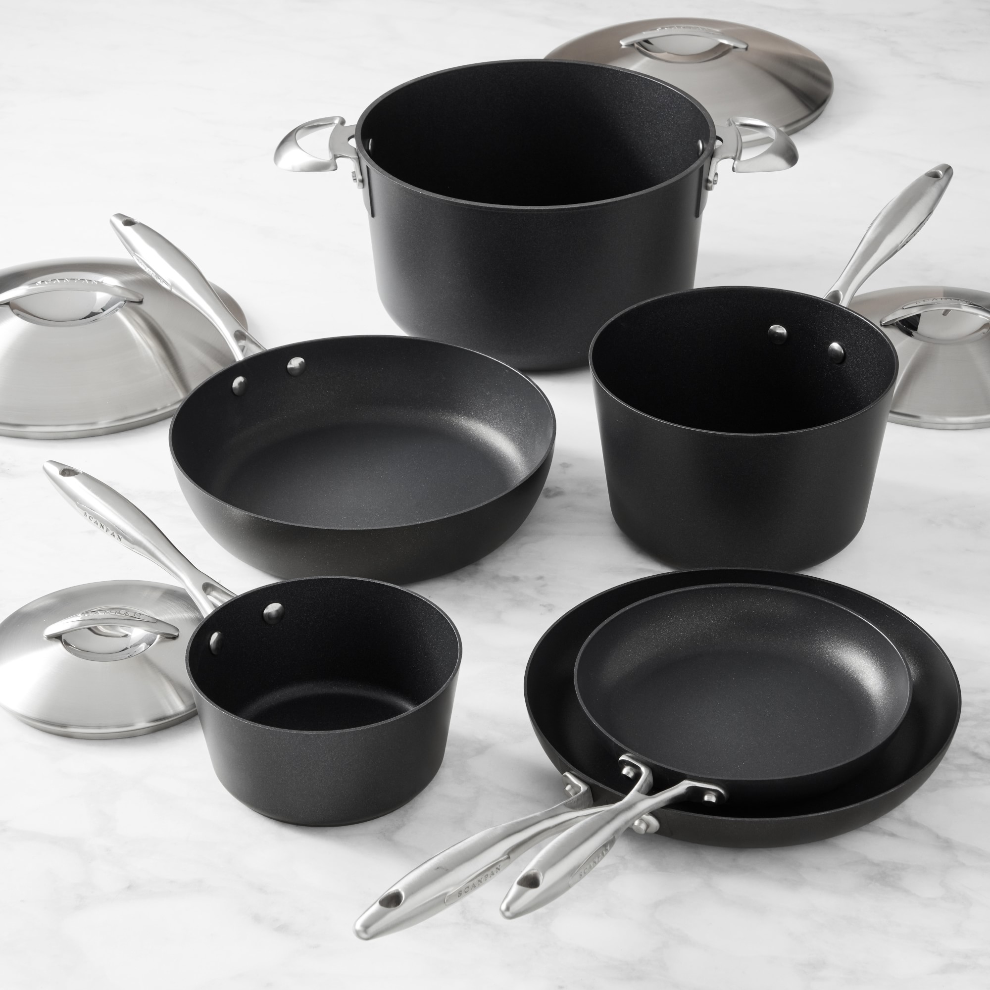 SCANPAN® Professional Nonstick 10-Piece Cookware Set