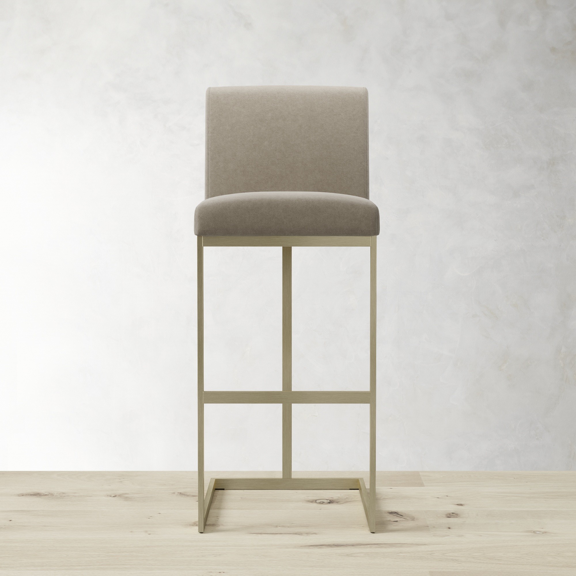 Bradley Square Back Counter & Bar Stool