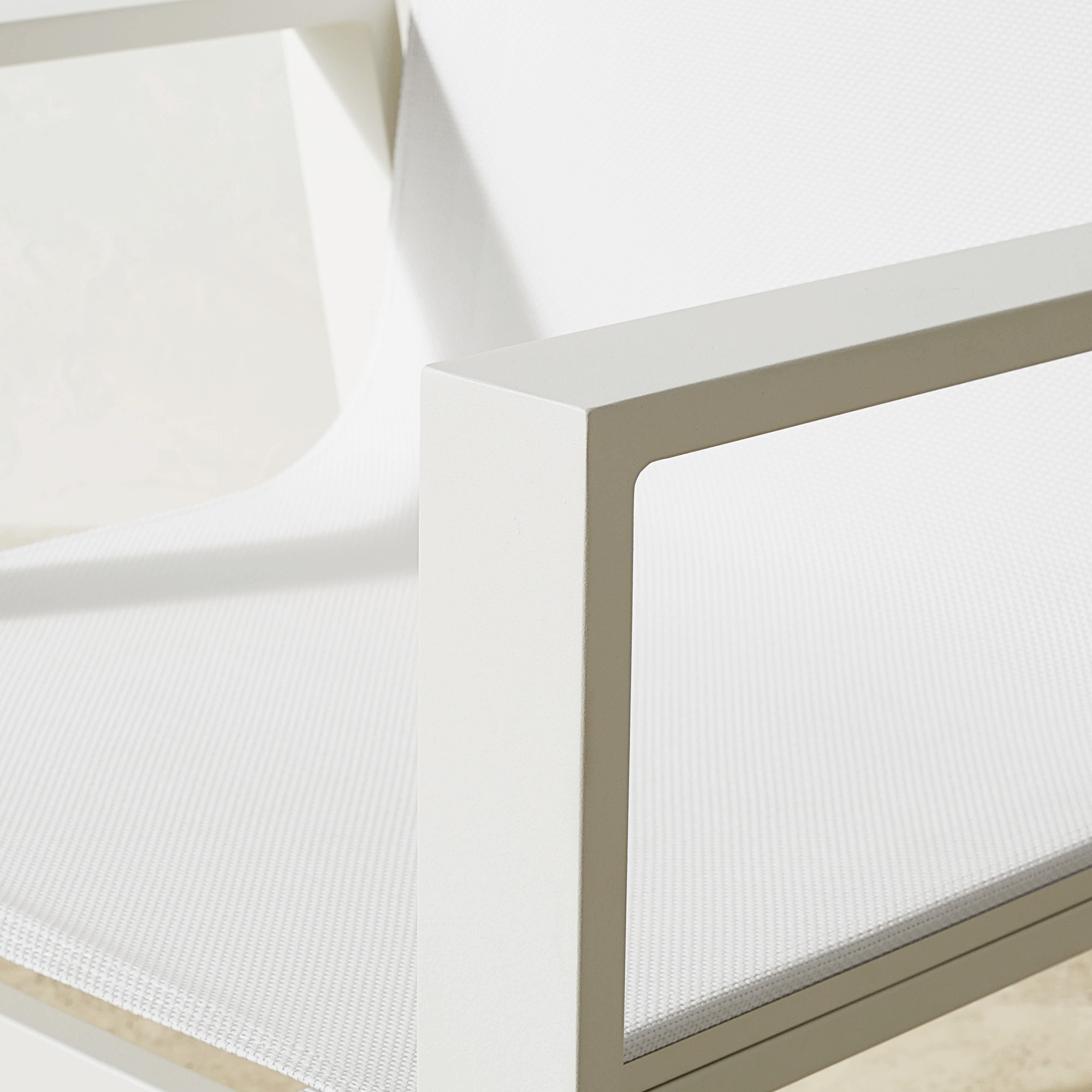 Santa Barbara Outdoor Metal Dining Armchair