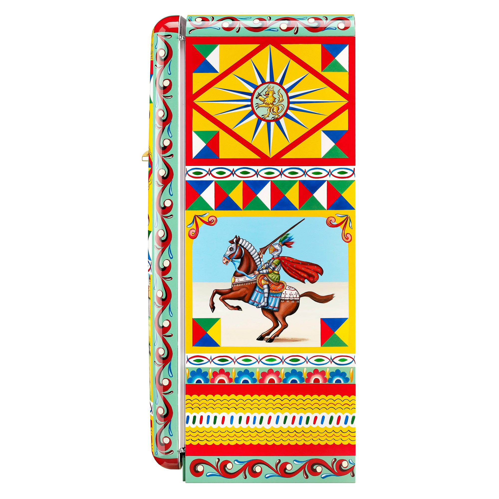 SMEG Jousting Paladins Dolce & Gabbana Refrigerator