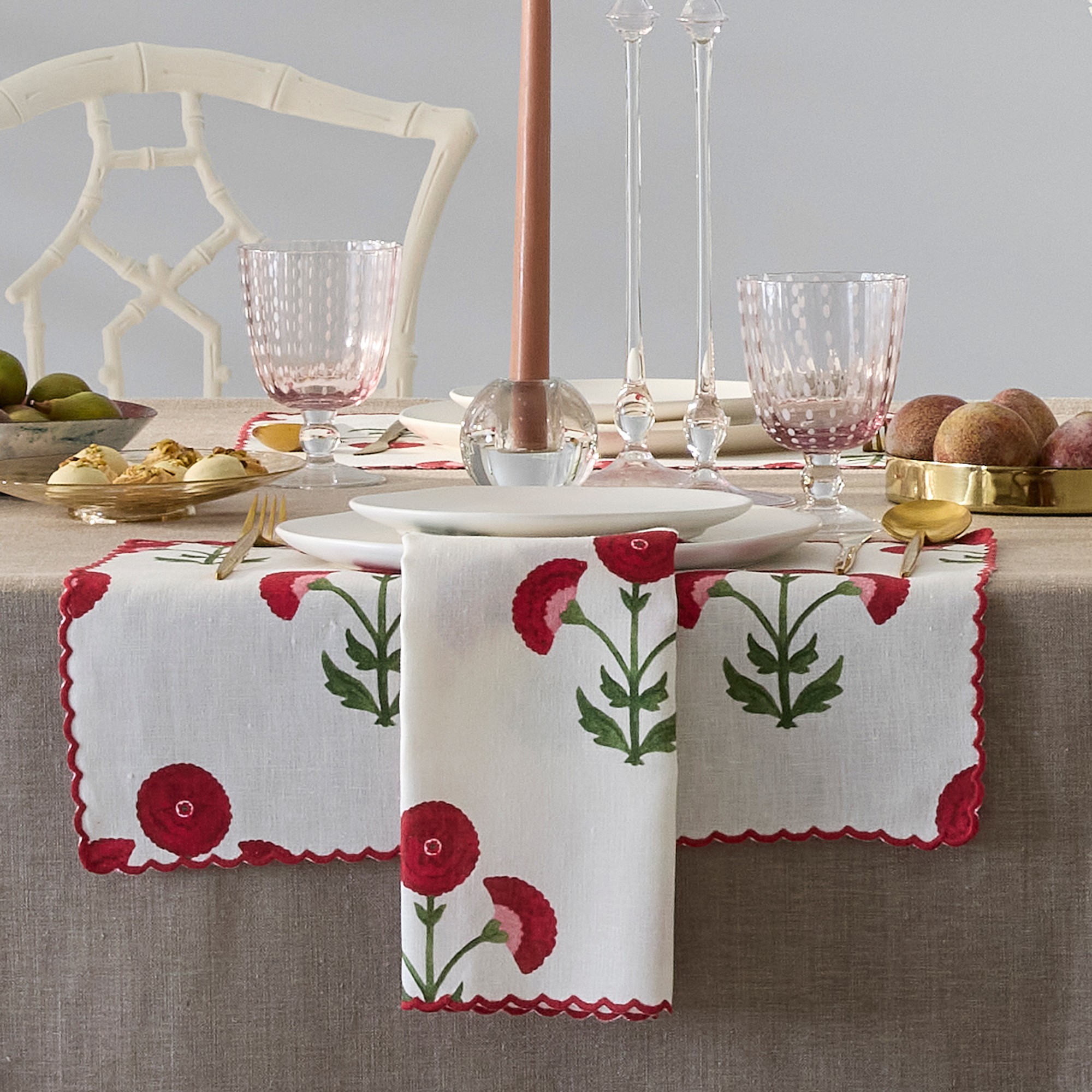 Matouk Schumacher Gisele Placemats, Set of 4