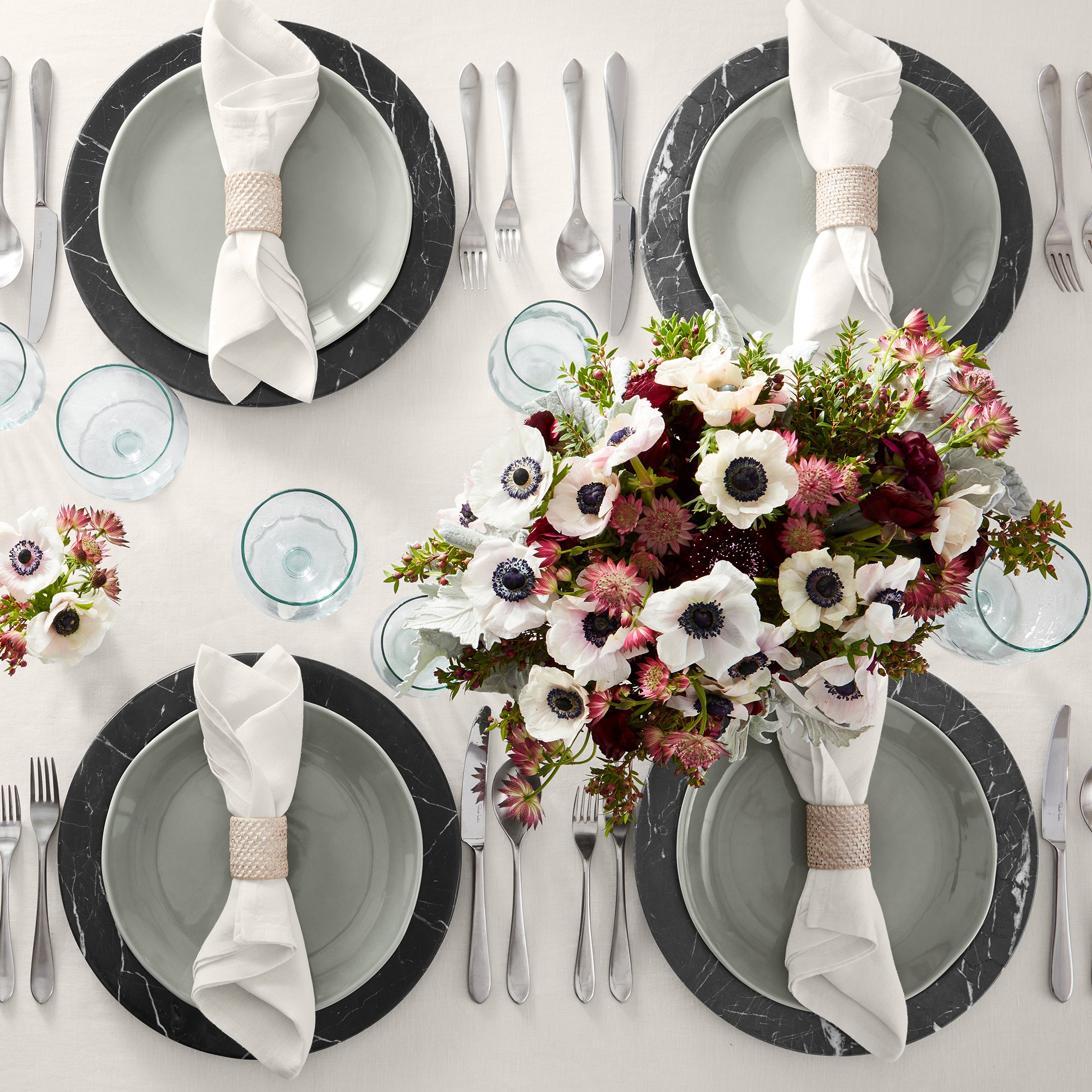 Italian Washed Linen Tablecloth