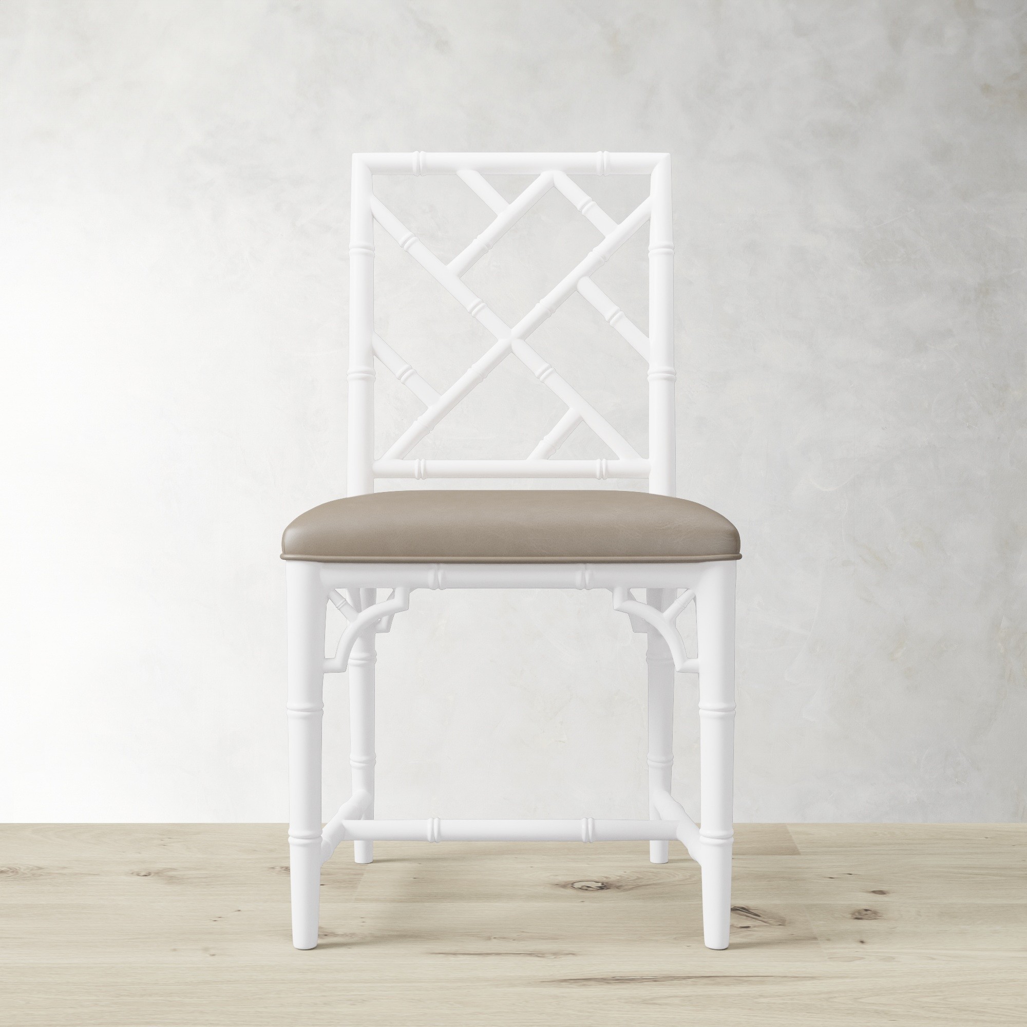 Chippendale Upholstered Bistro Side Chair