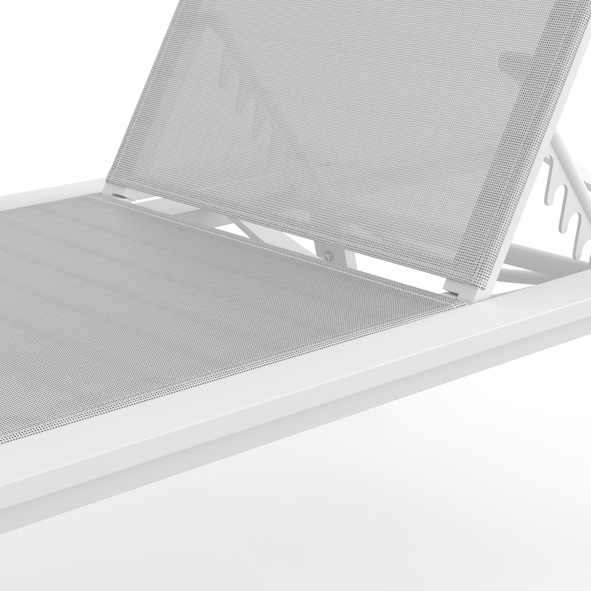 Santa Barbara Outdoor Metal Chaise