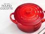 Le Creuset Stoneware Mini Cocottes with Cookbook, Set of 5