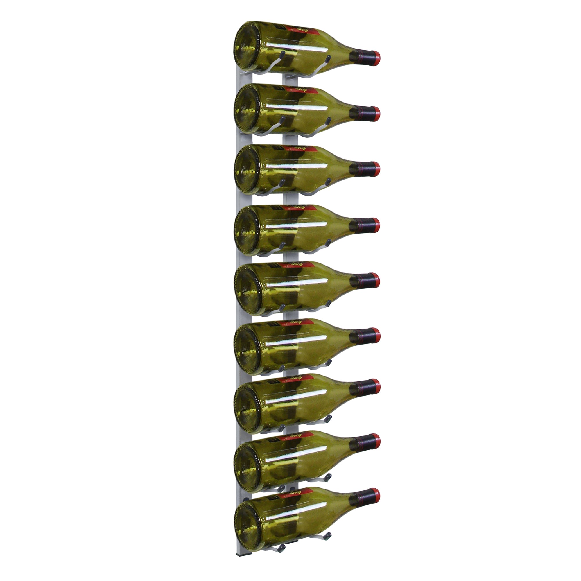 Vinotemp 9-Bottle Epicureanist Metal Wine Rack