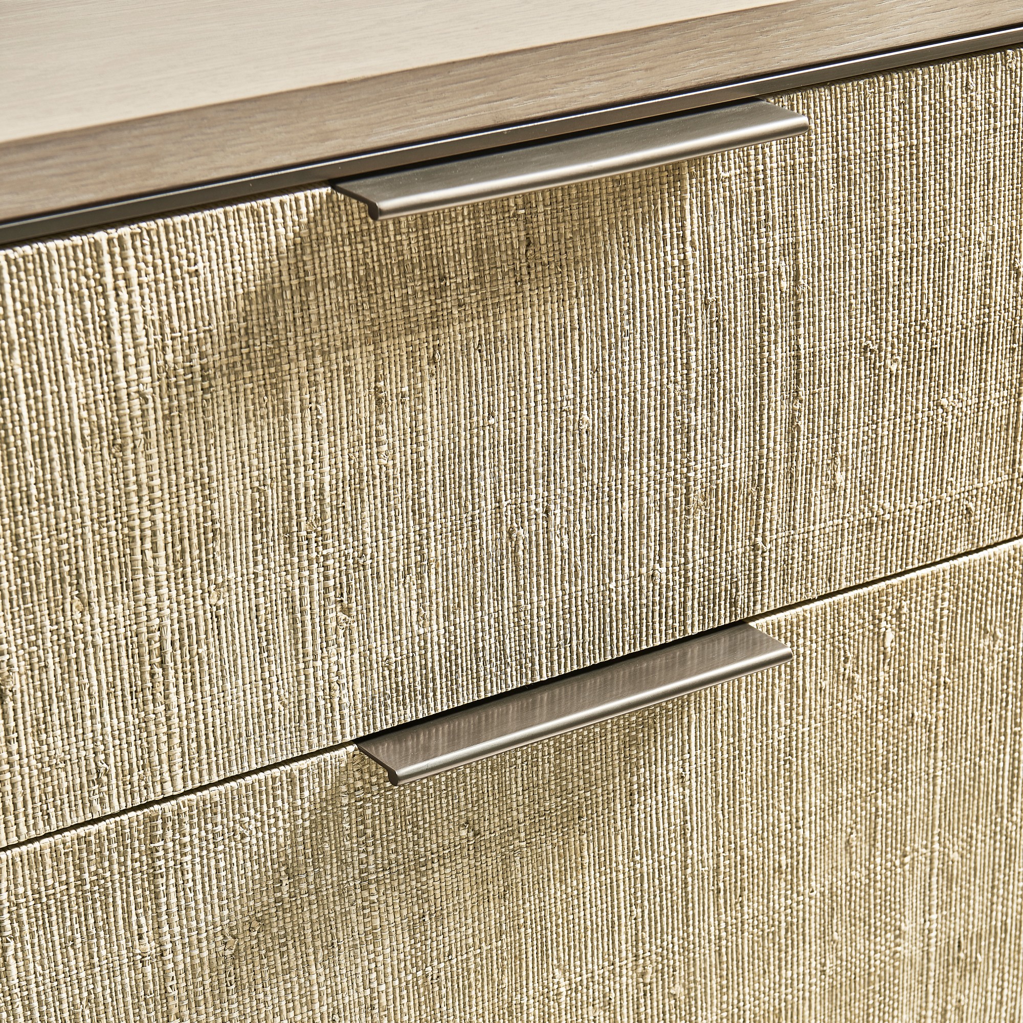 Jonathan Charles Seiche 6-Drawer Grass Cloth Dresser (68