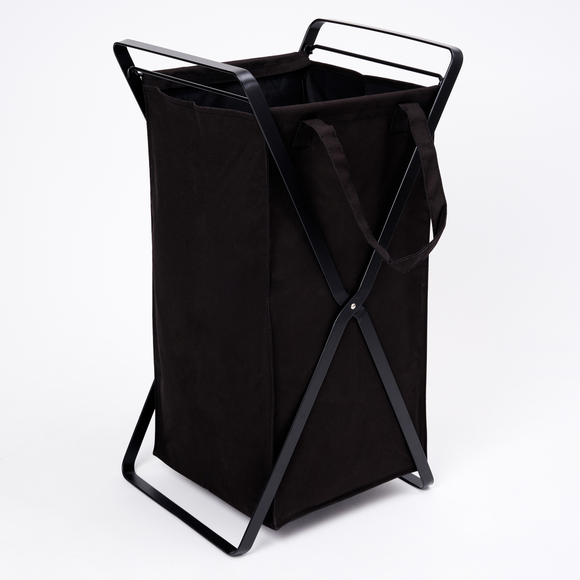Yamazaki Home Laundry Hamper with Cotton Liner
