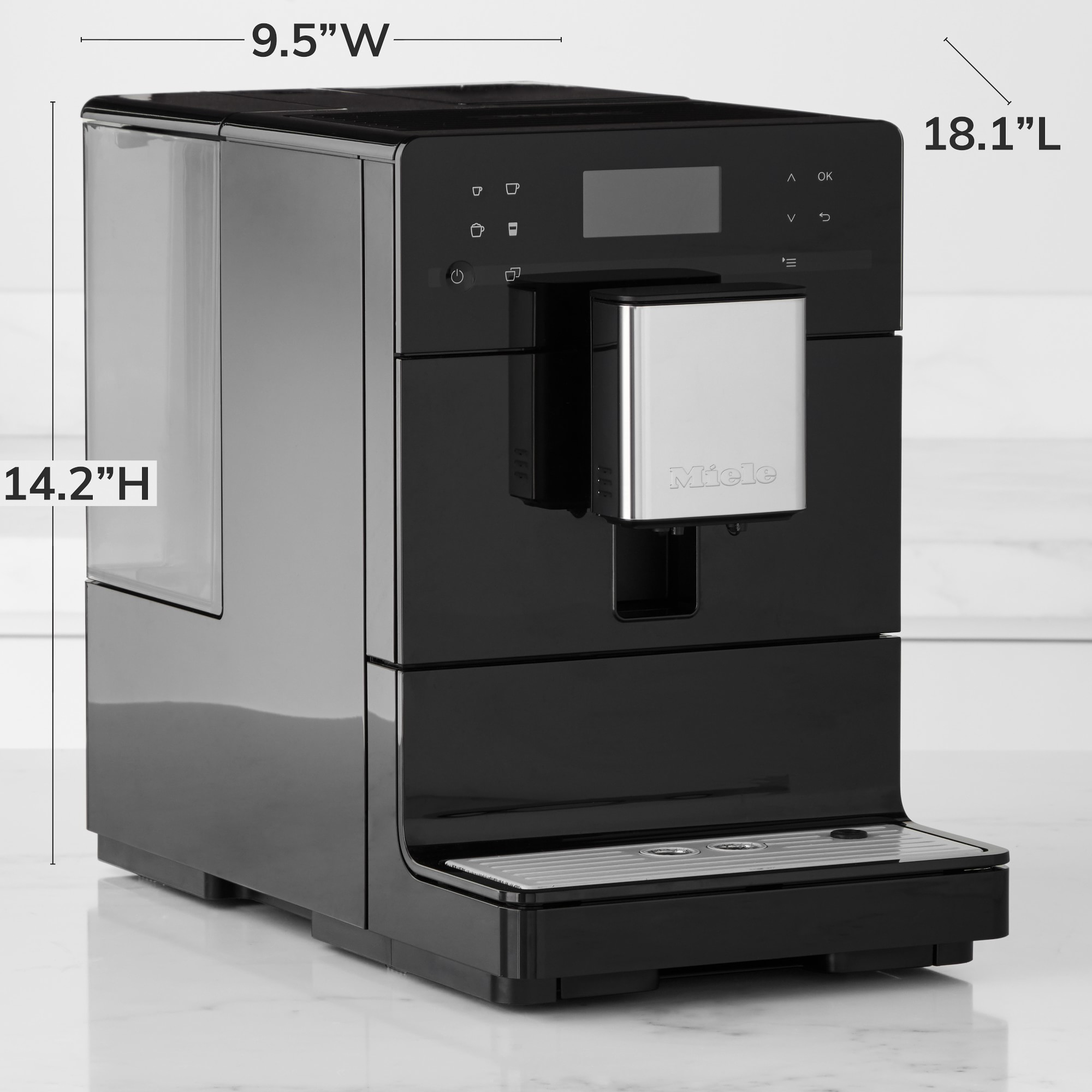 Miele CM5310 Silence Fully Automatic Coffee Maker & Espresso Machine