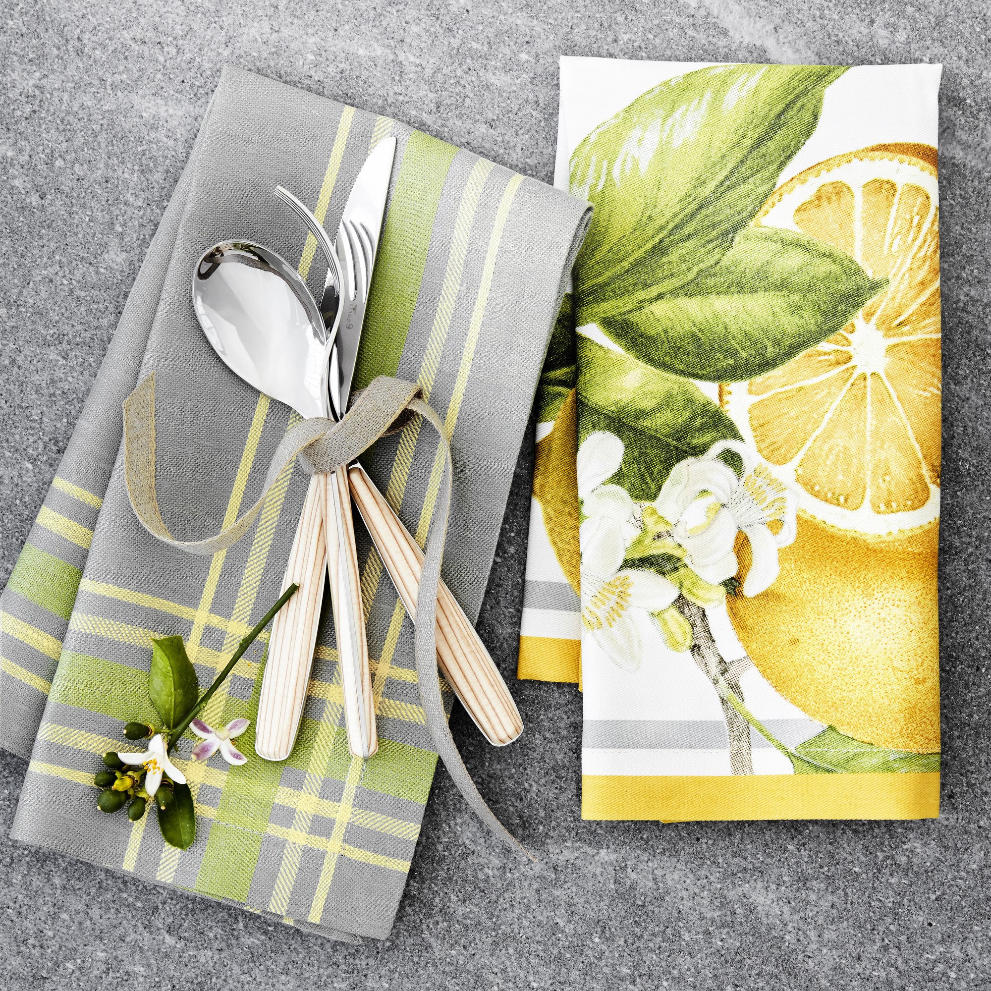 Meyer Lemon Napkins, Set of 4