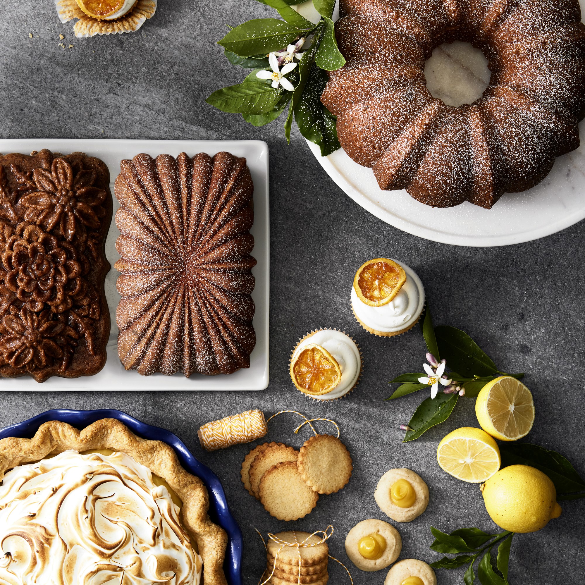 Nordic Ware Nonstick Cast Aluminum Anniversary Loaf Pan