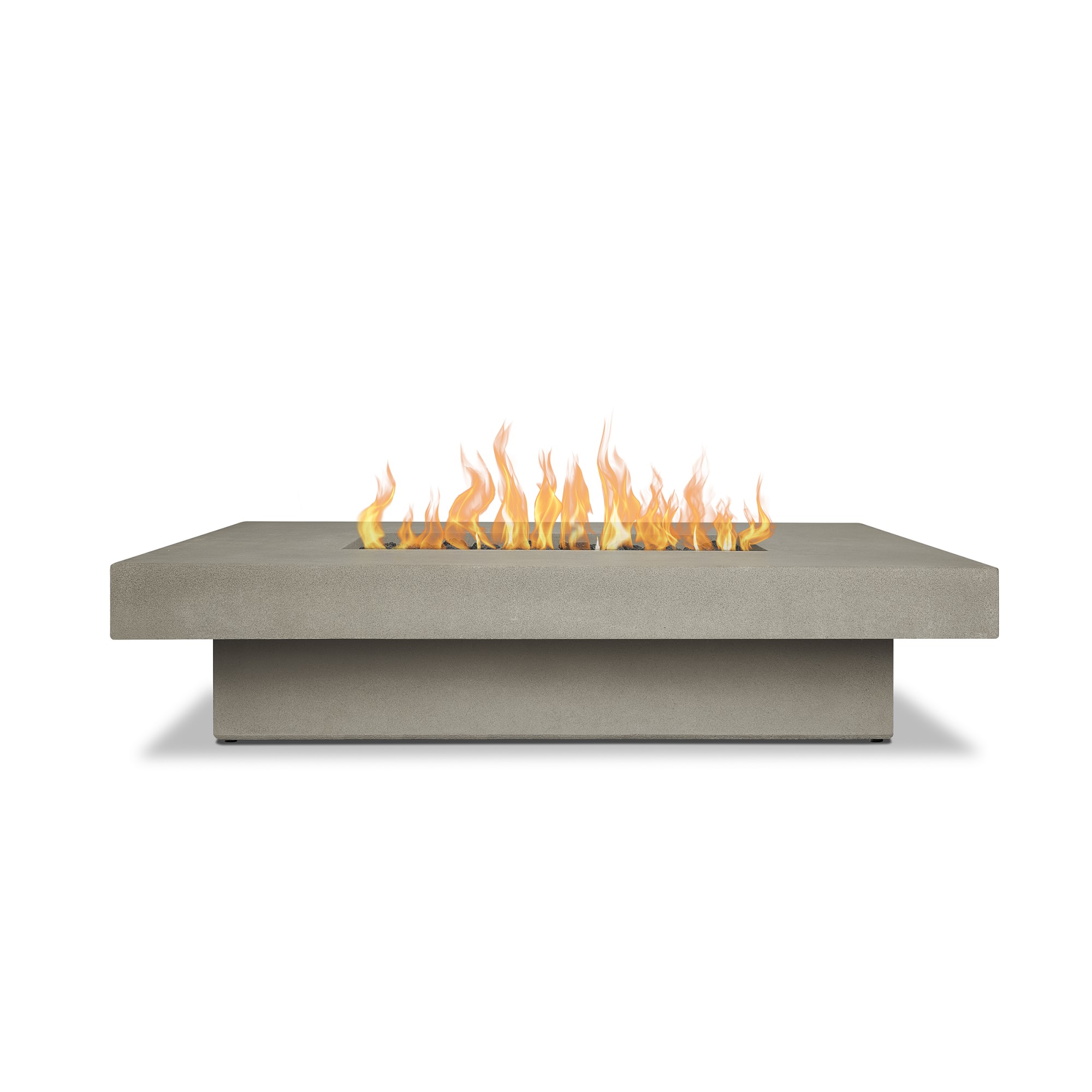 Novato Low Rectangle Propane Fire Table (60