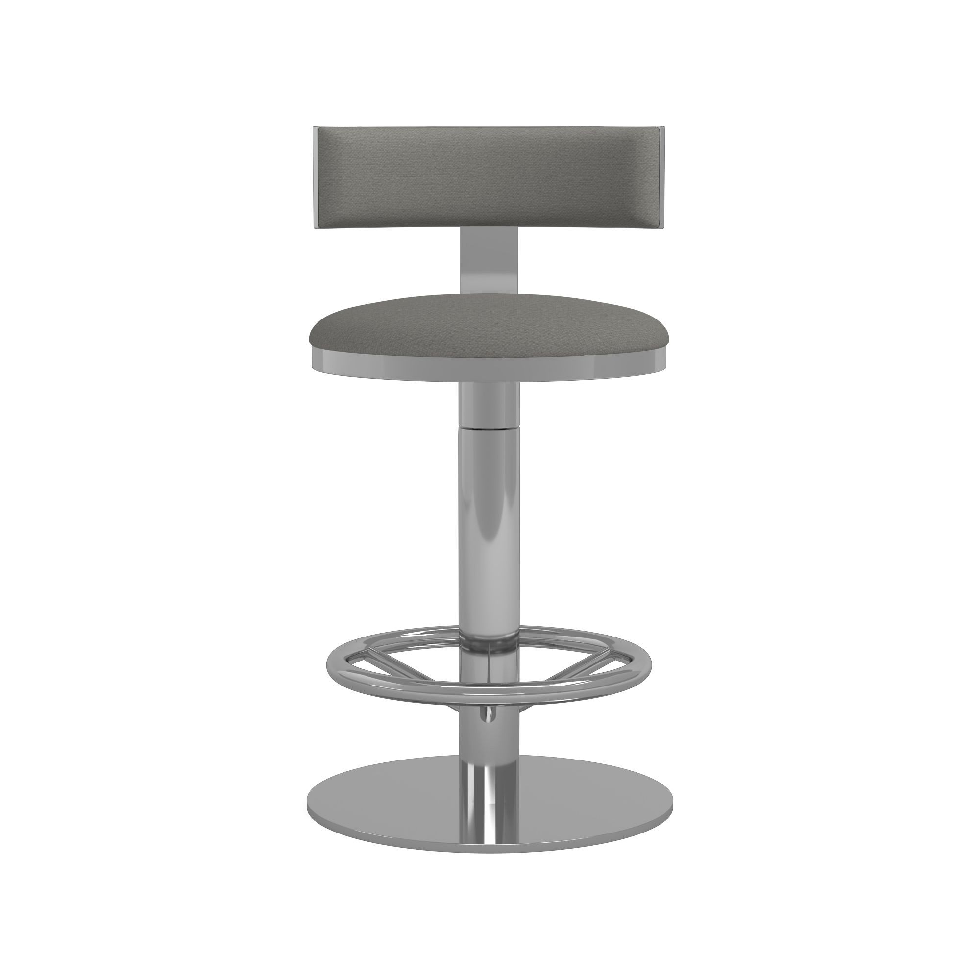 Larkin Upholstered Pedestal Counter & Bar Stool