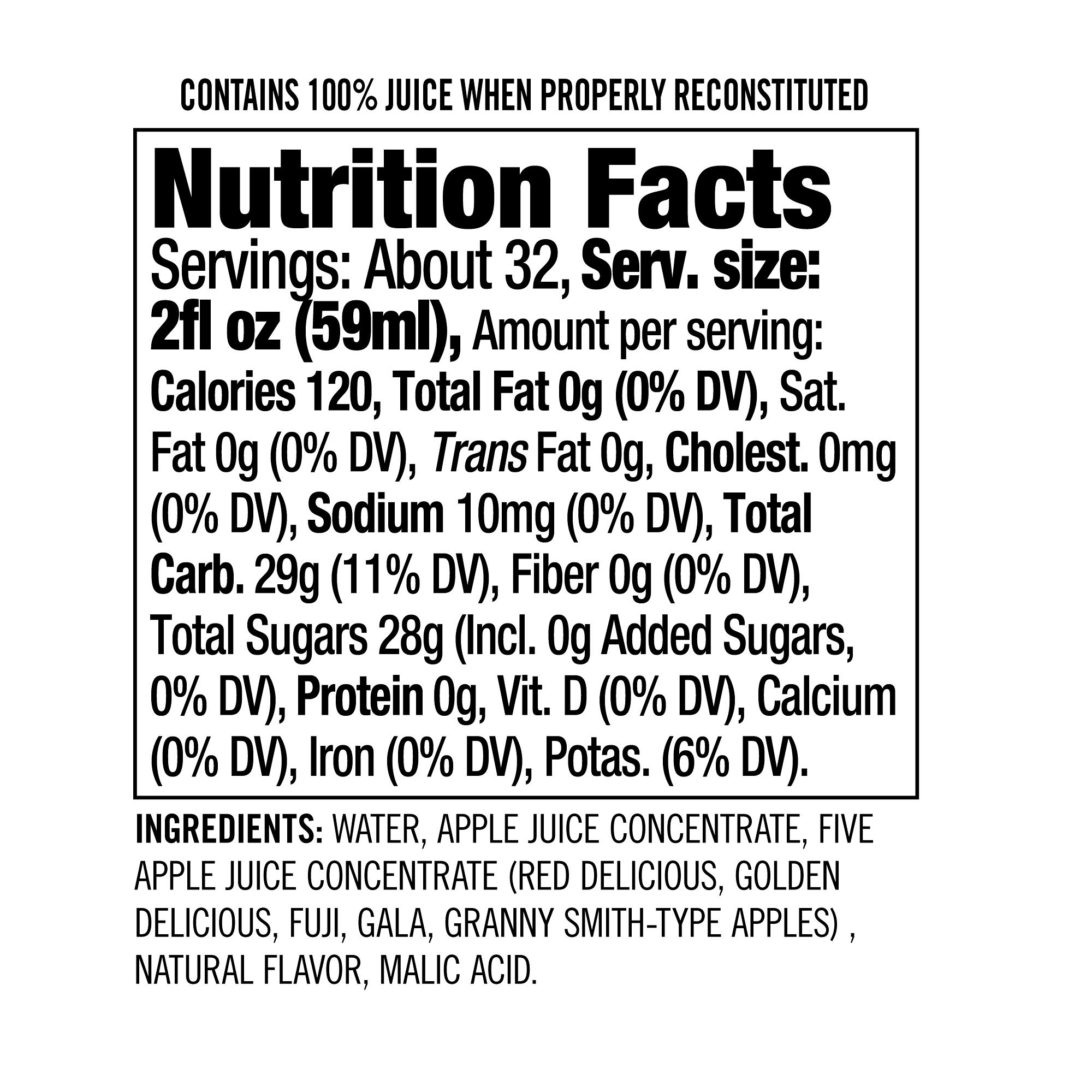 Williams Sonoma Five Apple Cider Concentrate Jug