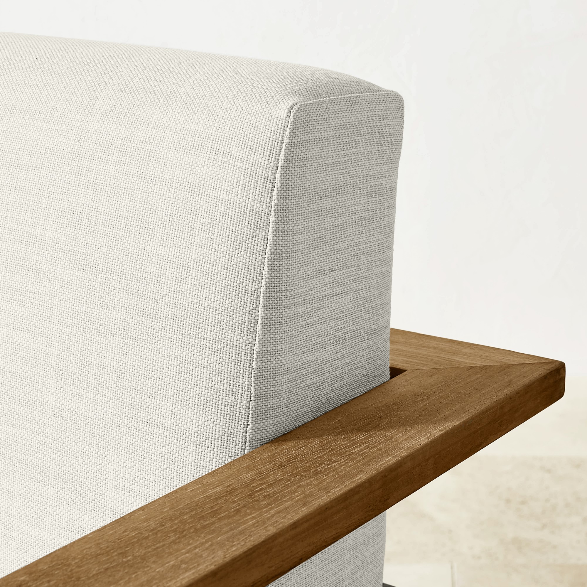 Ojai Outdoor Natural Teak Club Chair