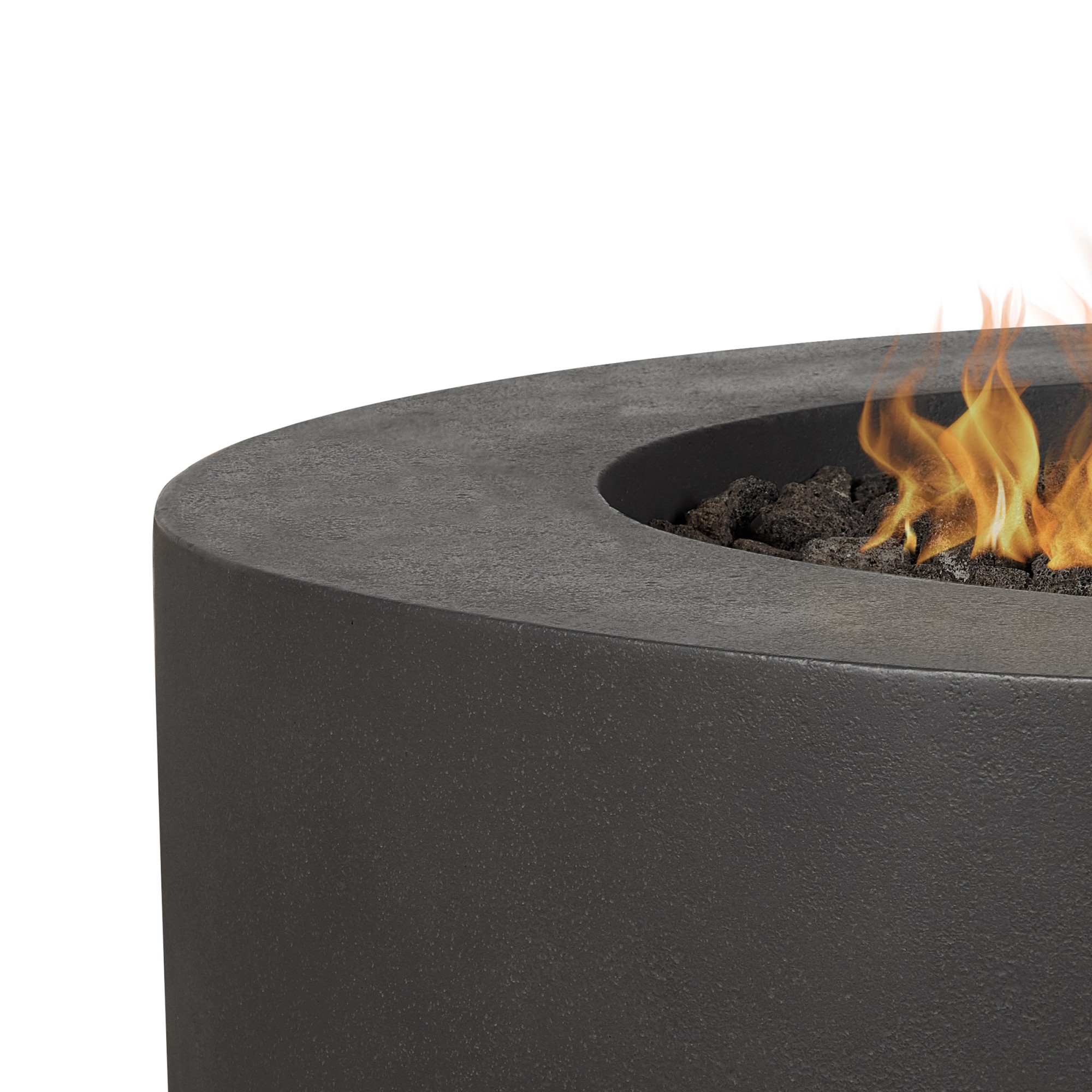 Avila Round Propane Fire Table (43