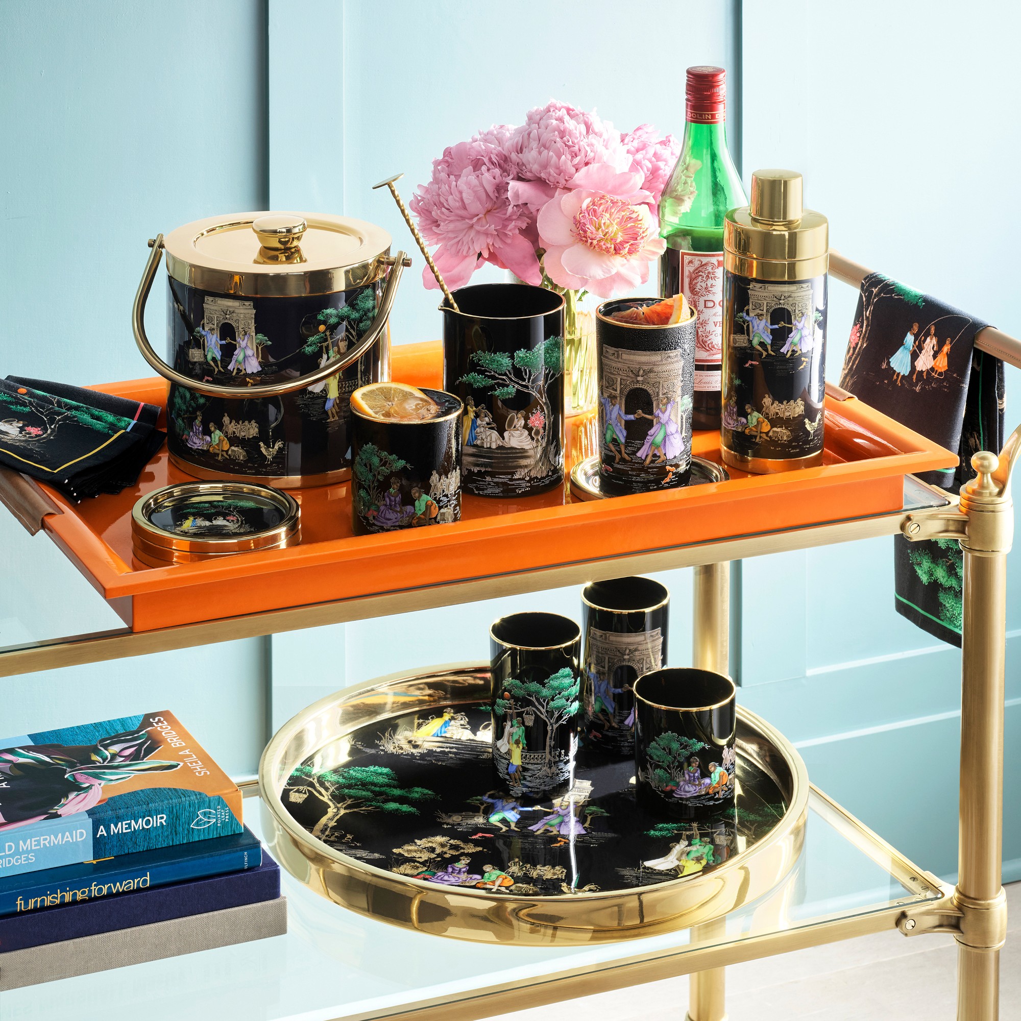 Sheila Bridges x Williams Sonoma Home Lacquered Tray