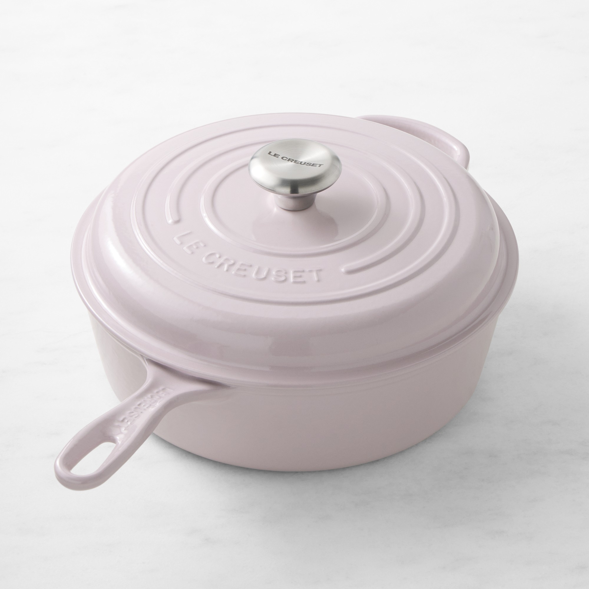 Le Creuset Enameled Cast Iron Cassadou Sauté Pan, 3 3/4-Qt.