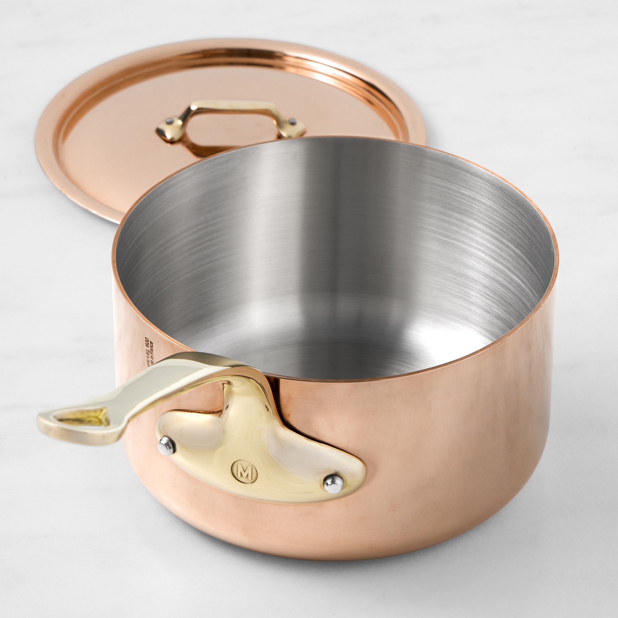 Mauviel M'250B Copper Saucepan