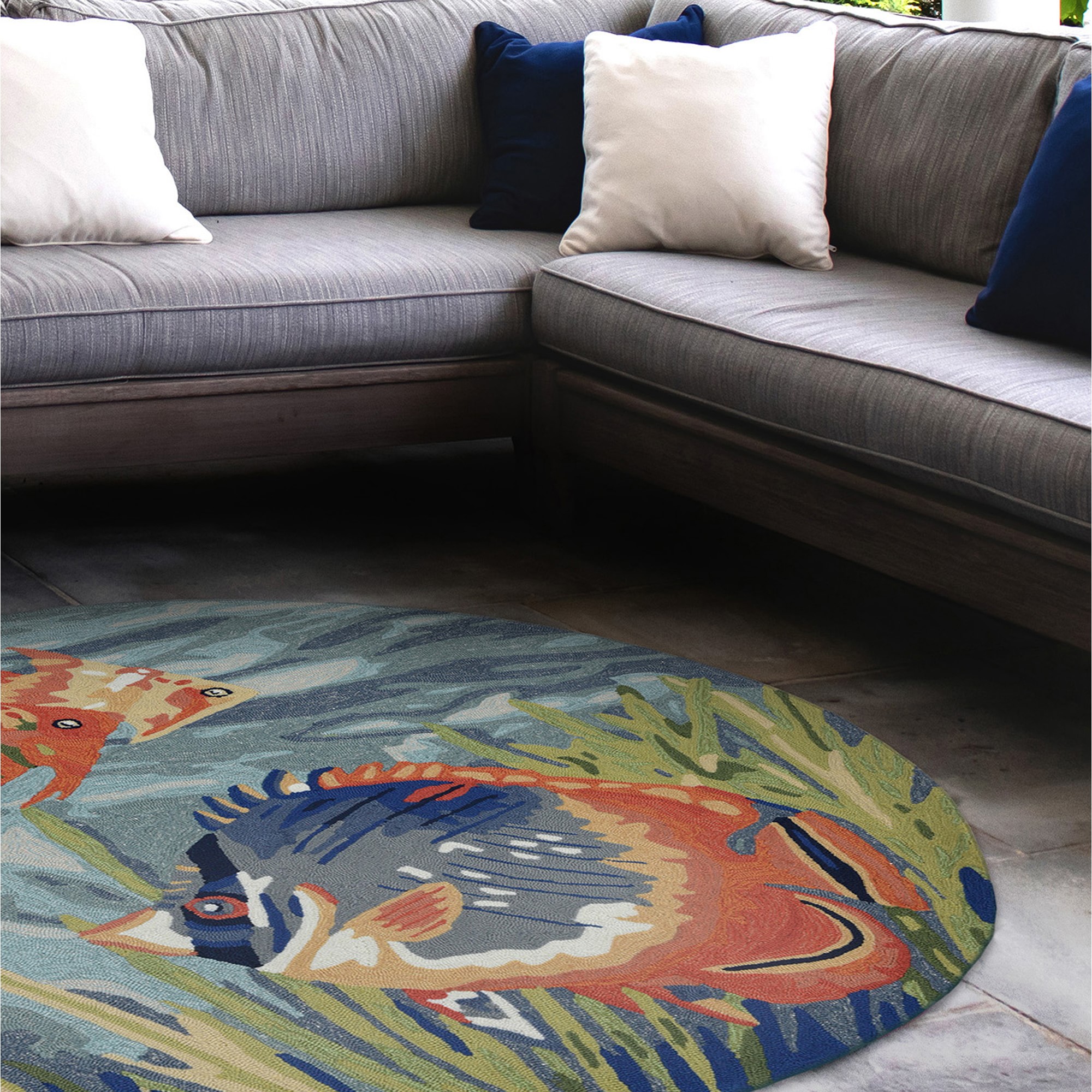 Sea Life Indoor/Outdoor Rug